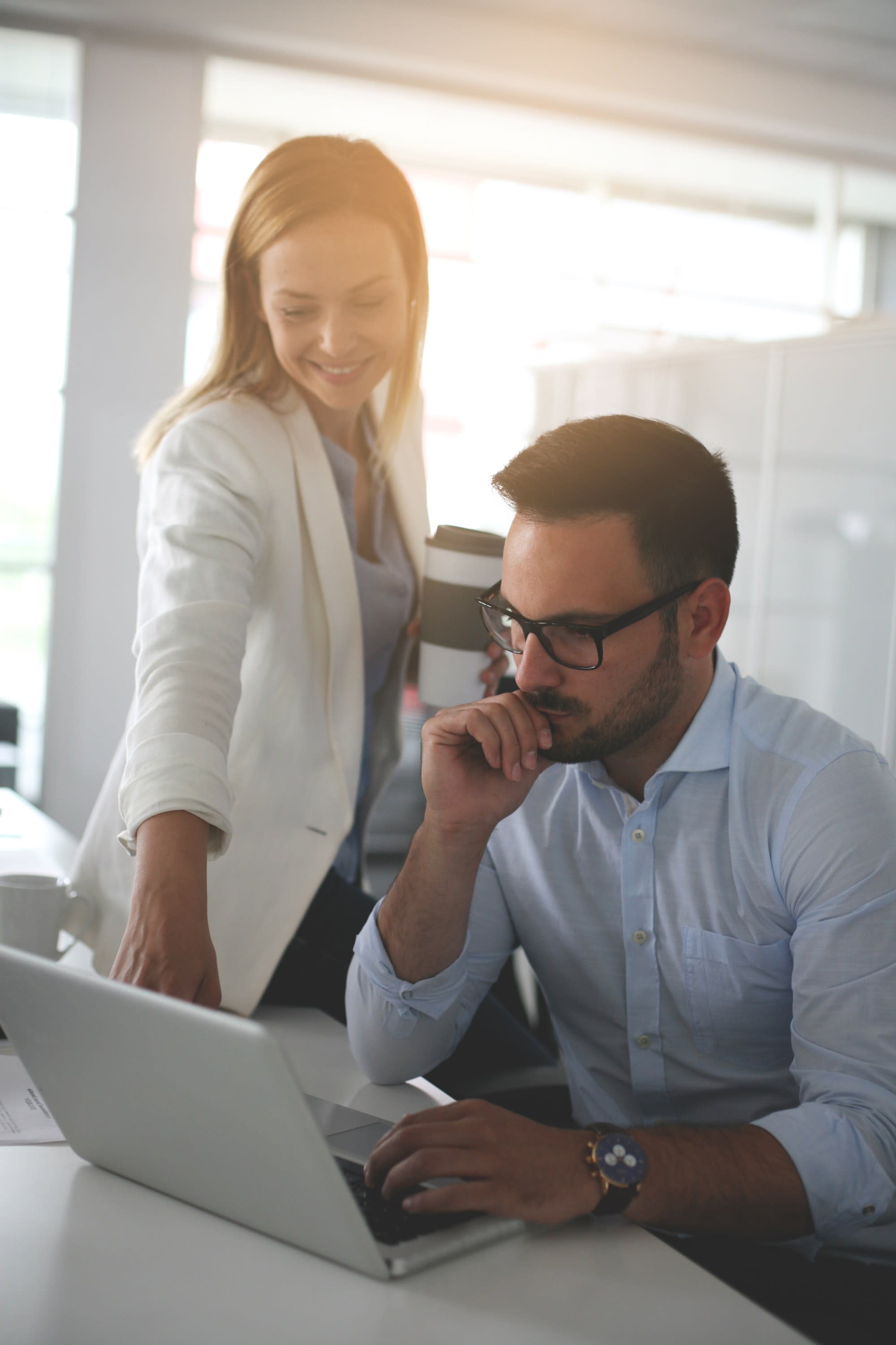 working along side your business