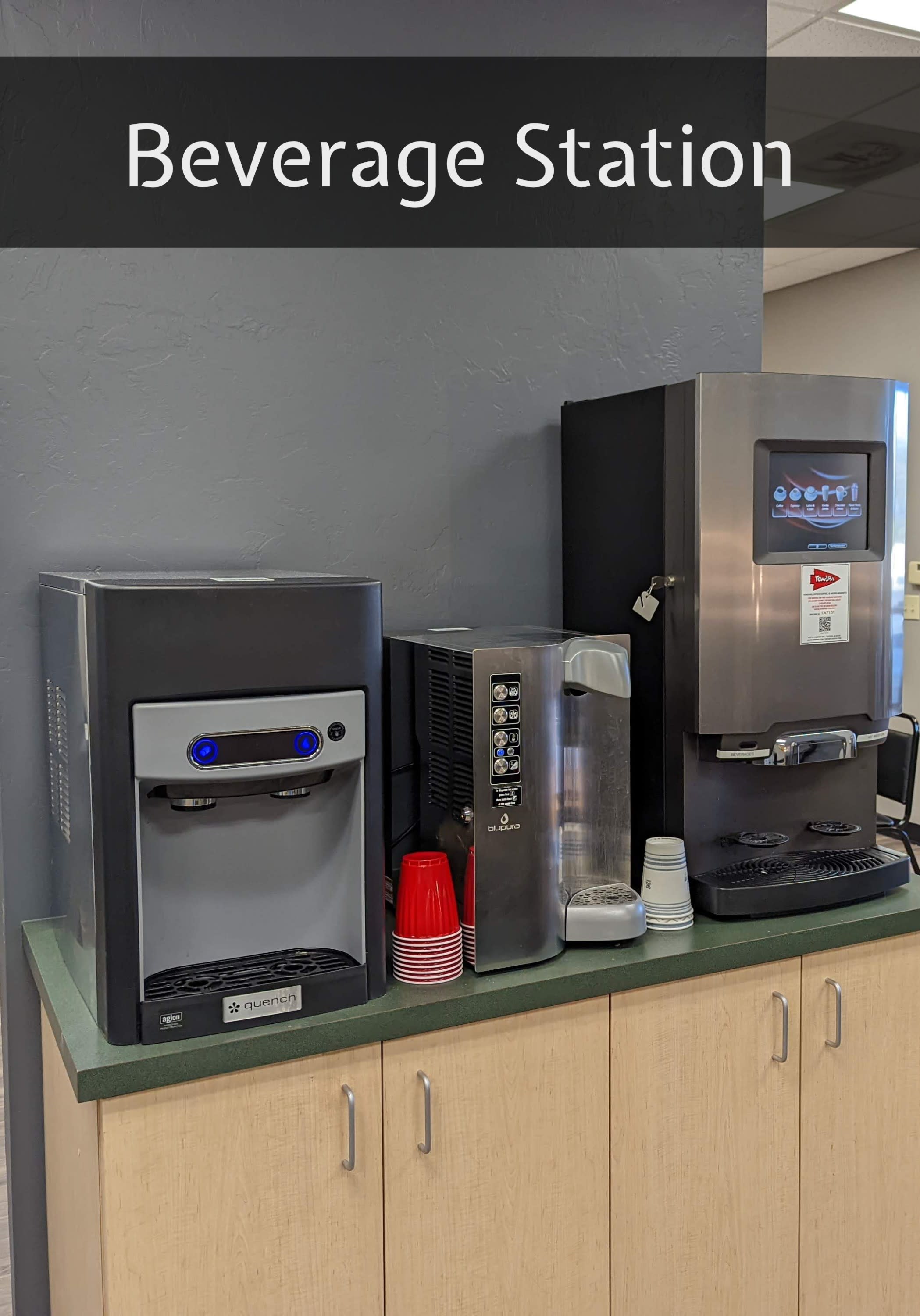 Spoke Coworking Tucson Beverage Station
