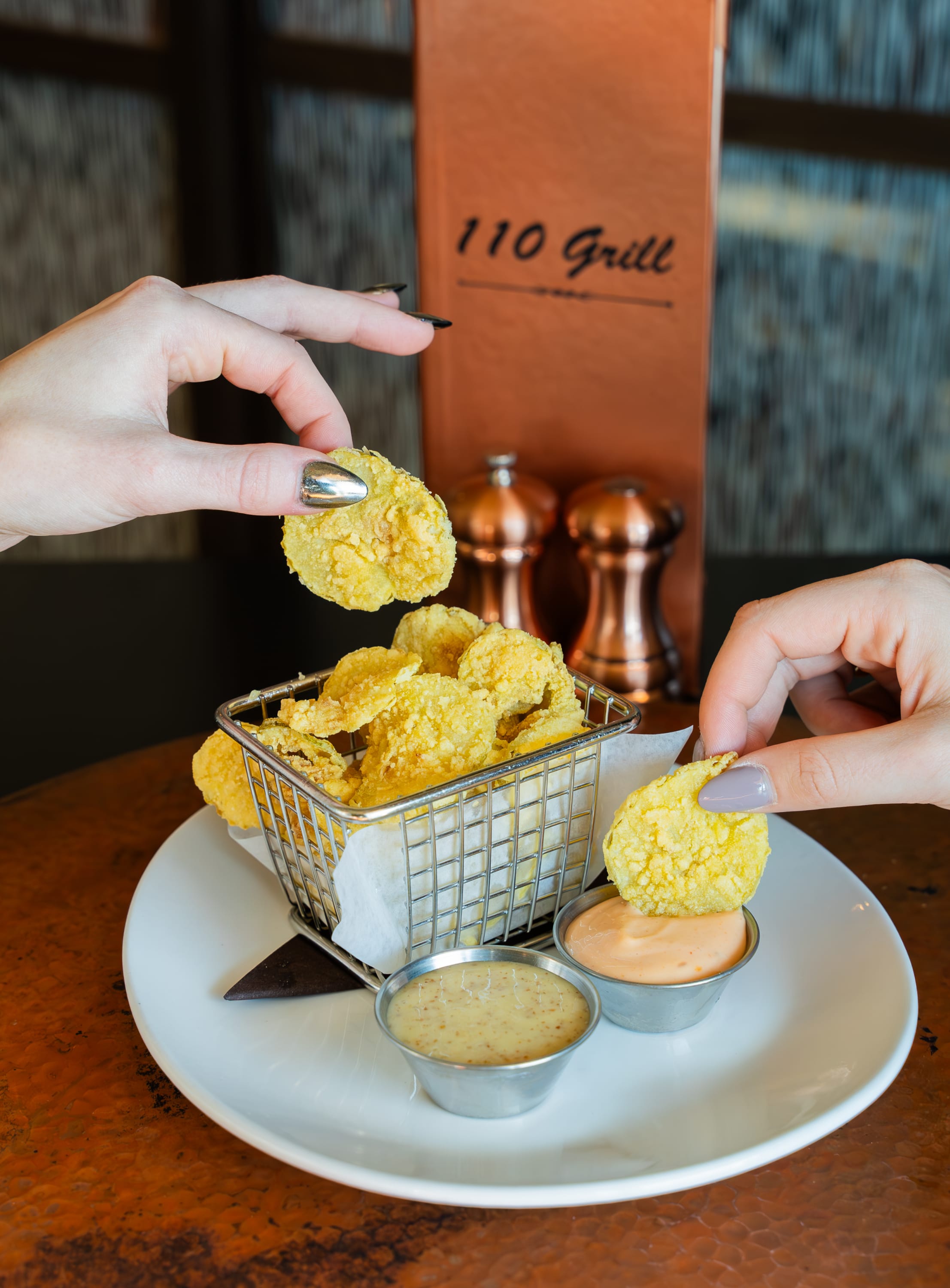 Crispy Fried Pickle Chips