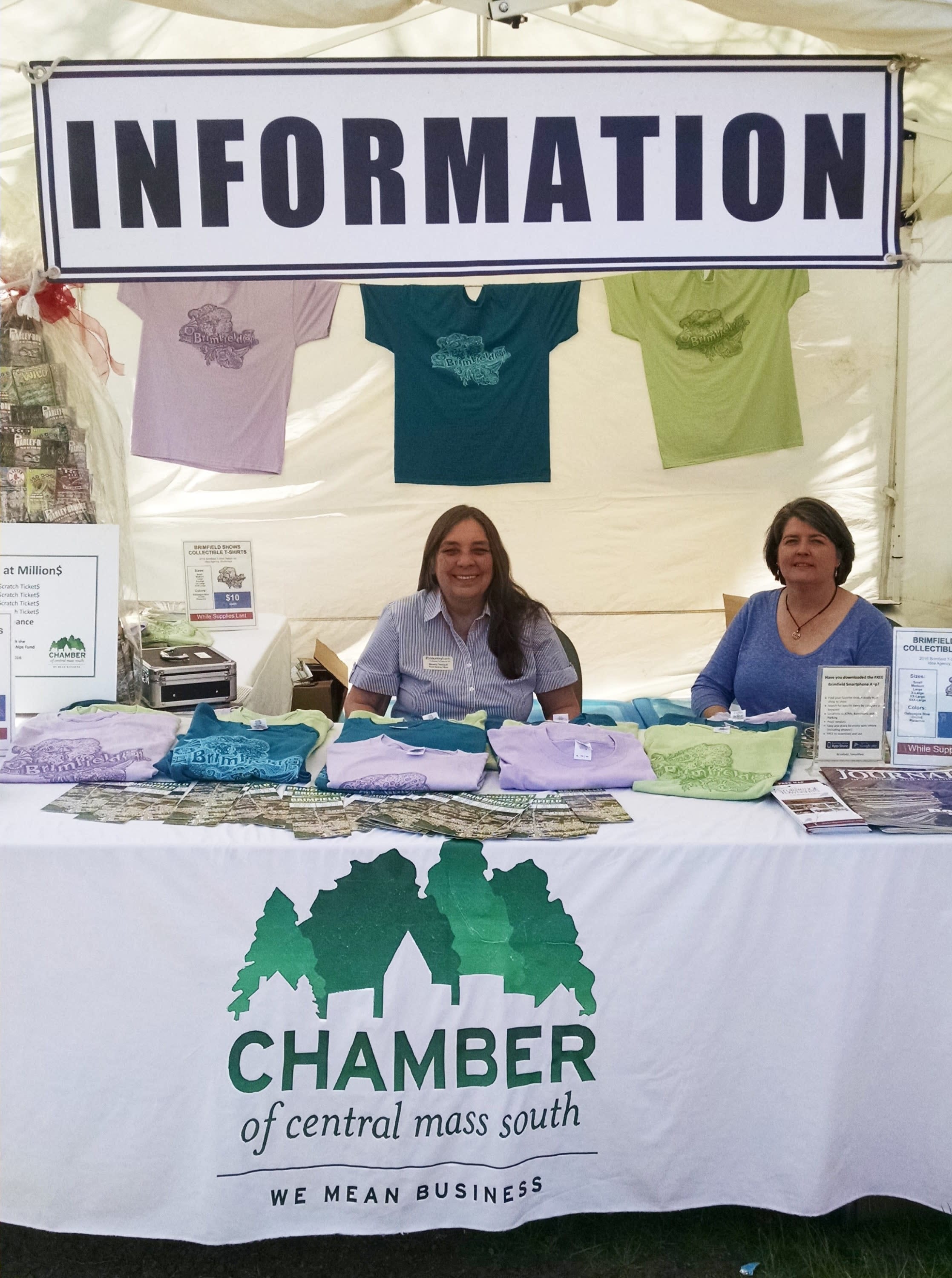 Information Booth Brimfield