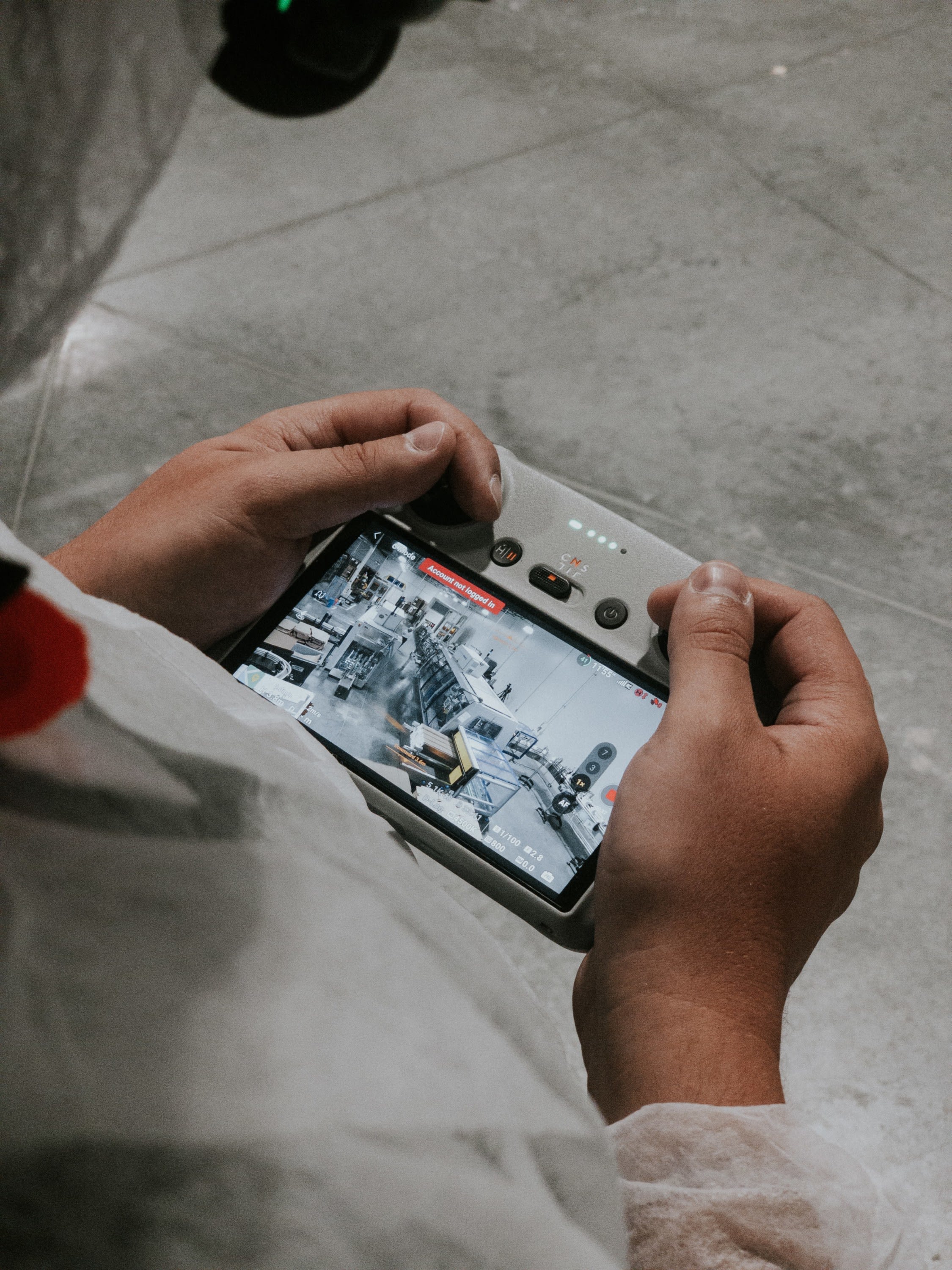 Drone, Factory, Plant, DJI, Mavic, Aerial, Footage, High Quality