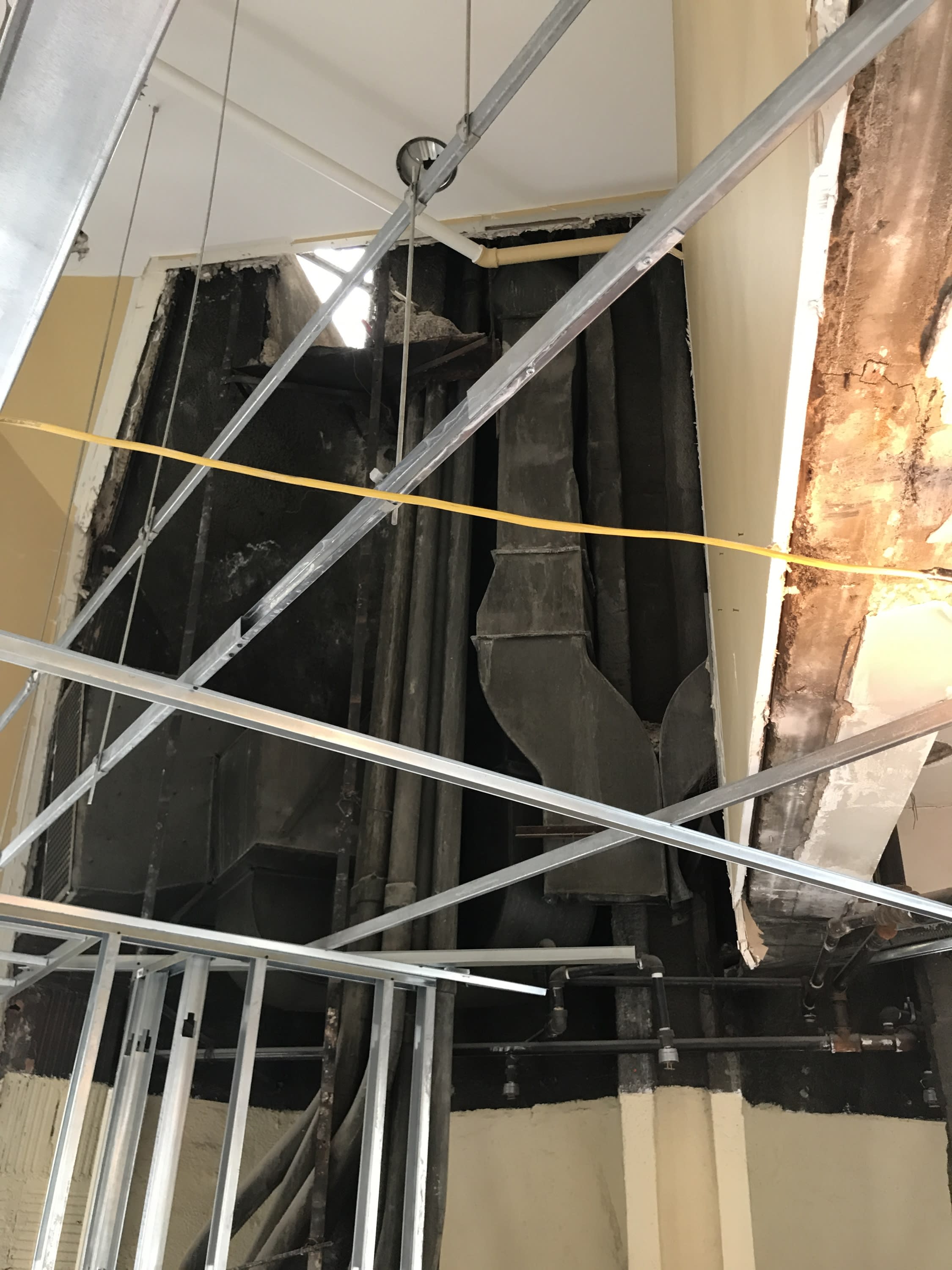 Luxury Landmark Interior Renovation Project - High Ceilings (Before)