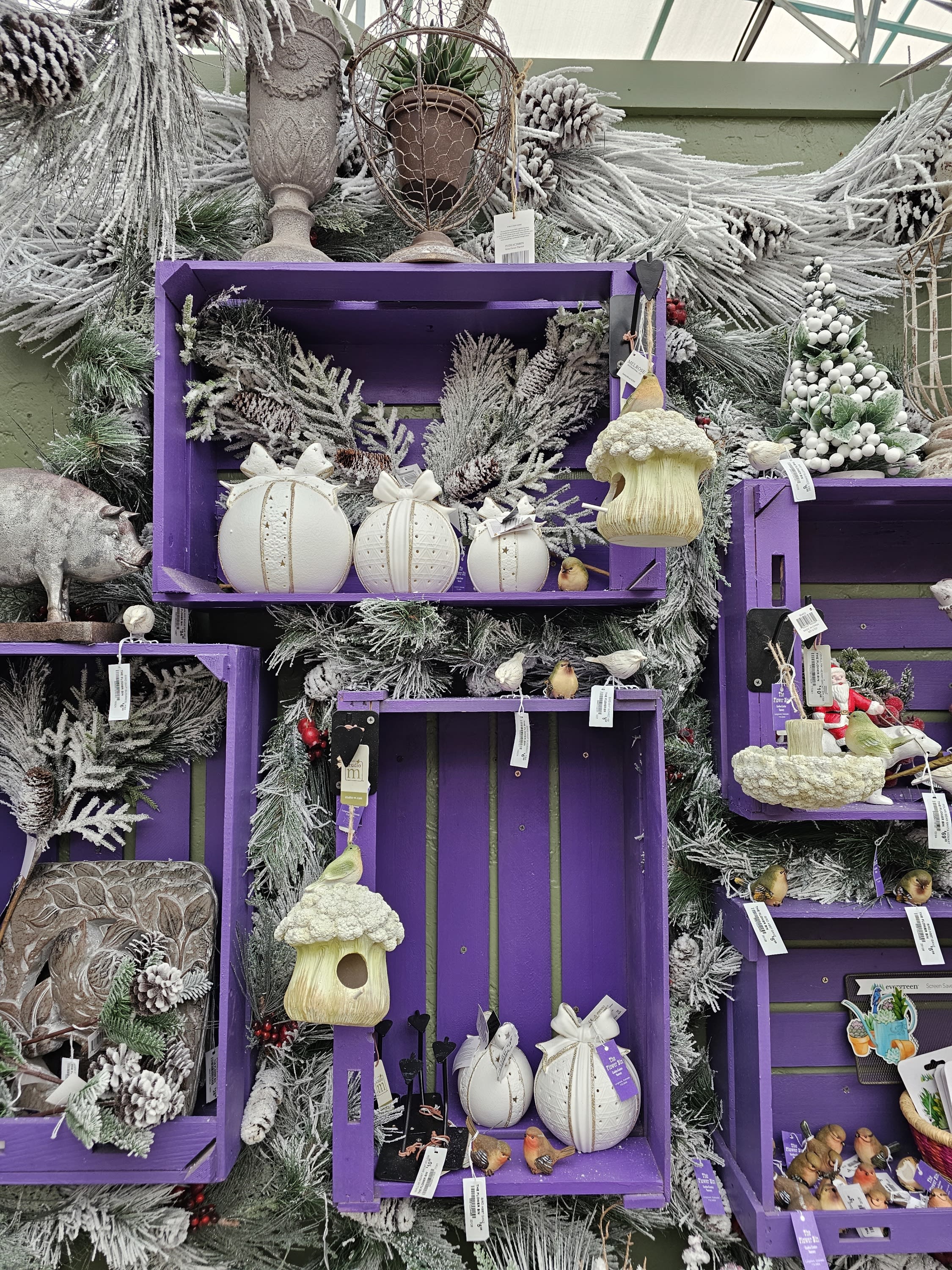 eclectic gifts in the flower bin gift house