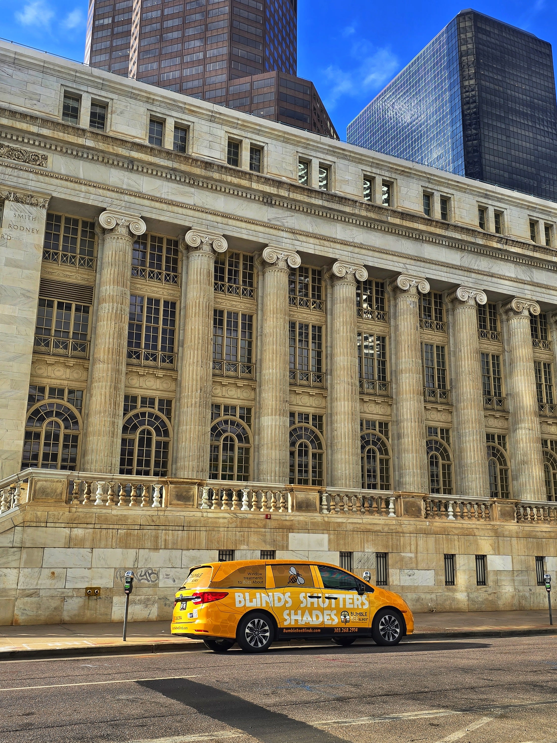 Commercial Roller Shades - Bumble Bee Blinds of Boulder