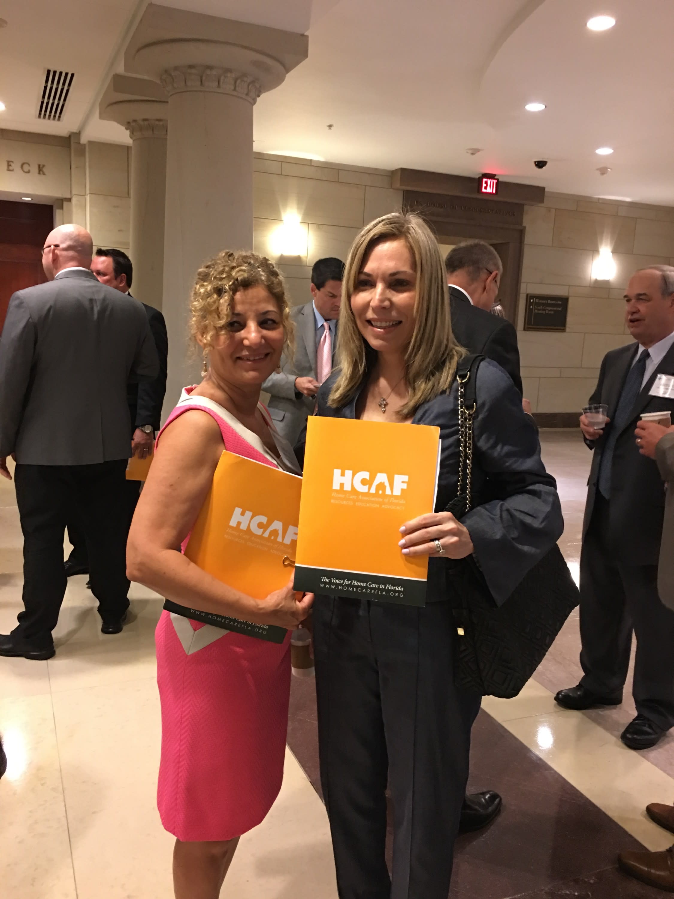 Home Care Day advocates at the Florida Capitol