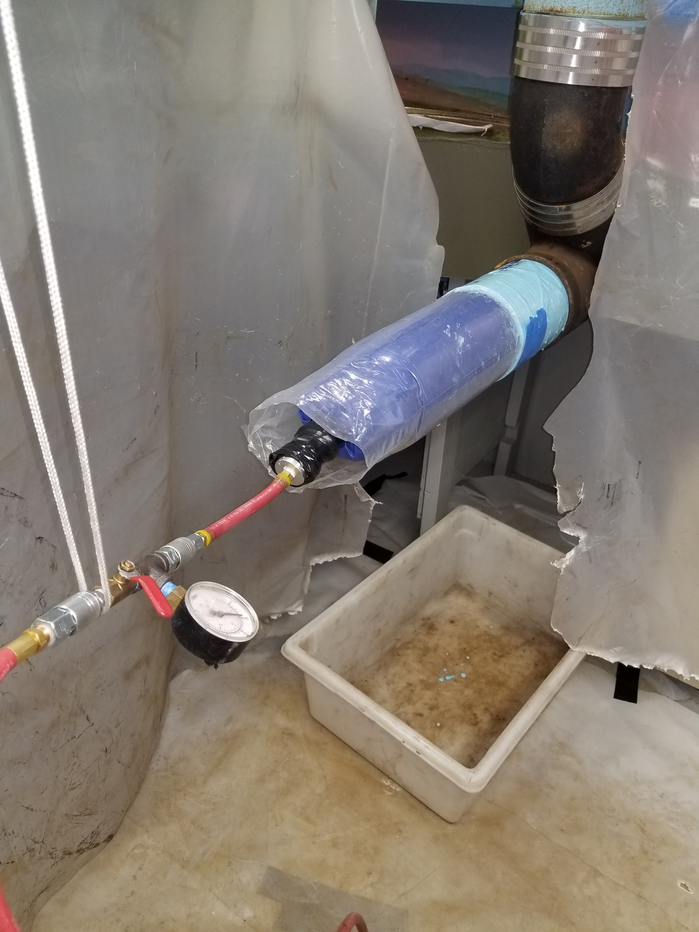 6" Cast Iron Pipe Epoxy Liner