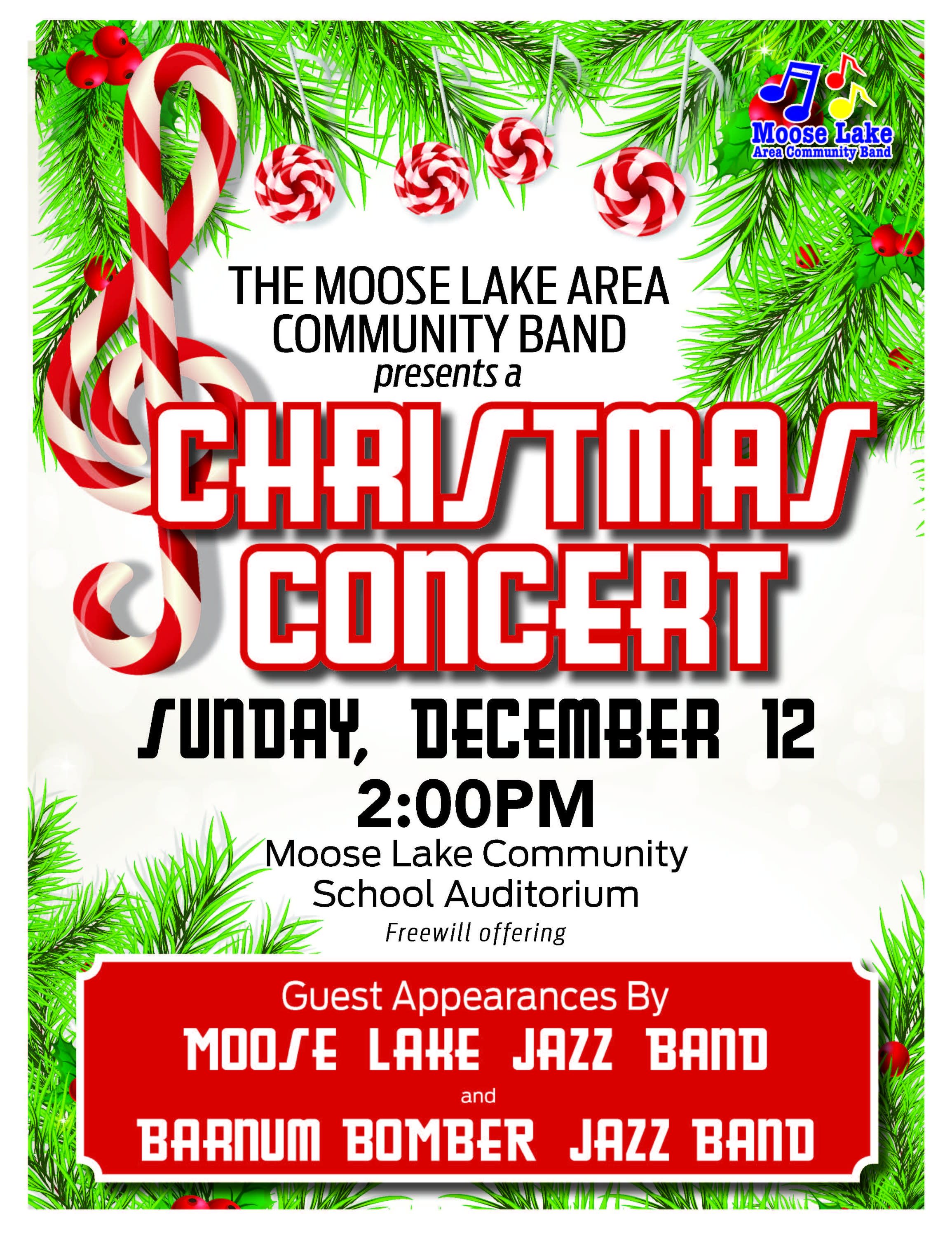 christmas concert flyer