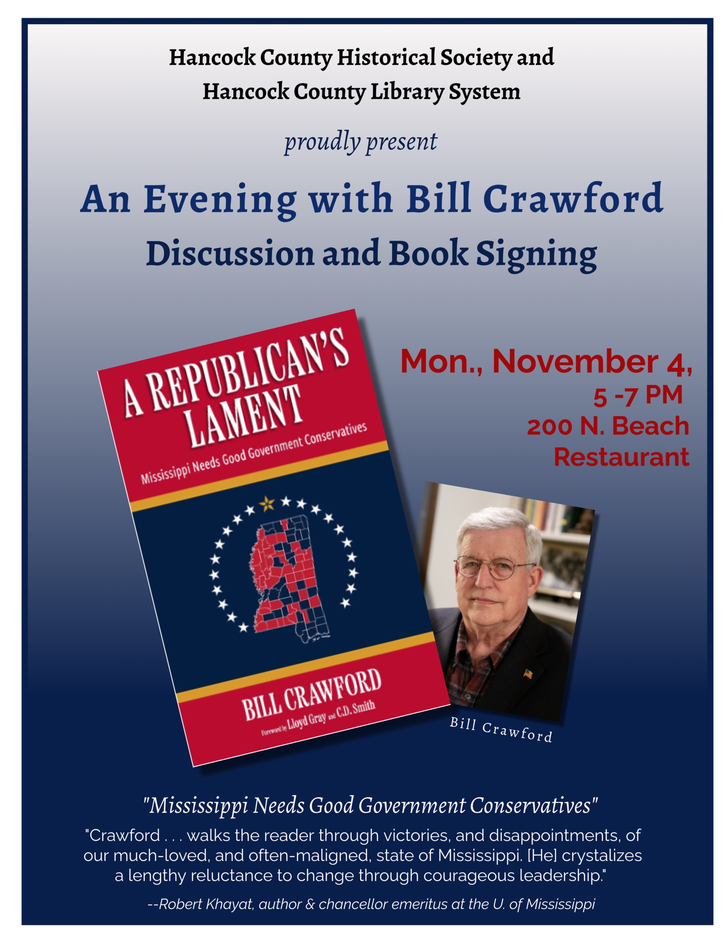 An Evening with Bill Crawford