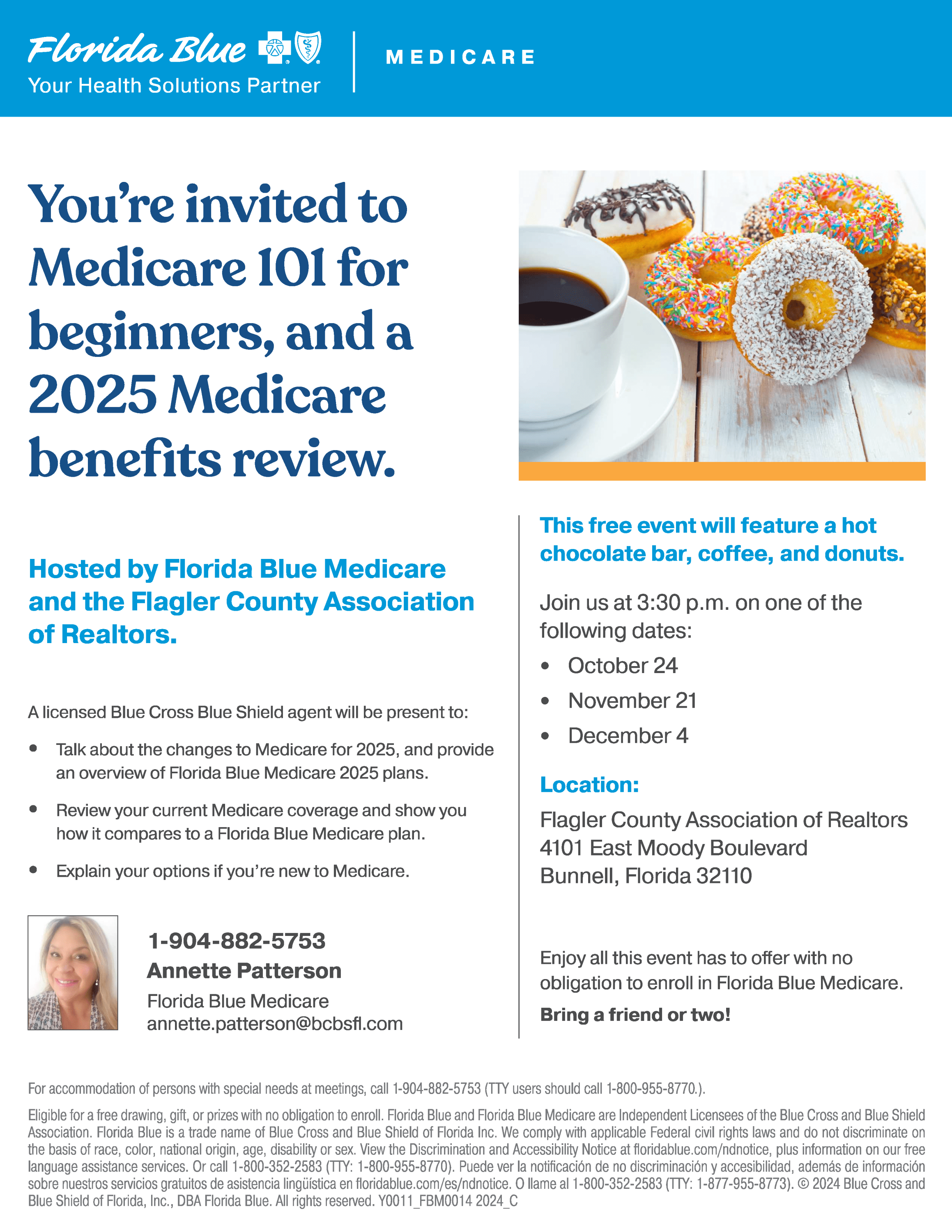 Event Flyer for Medicare 101