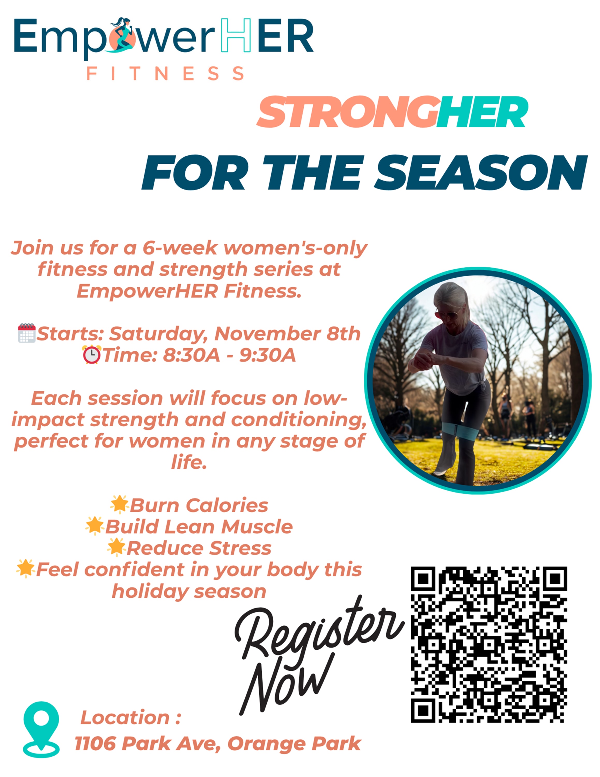 STRONGHER For the Season flyer