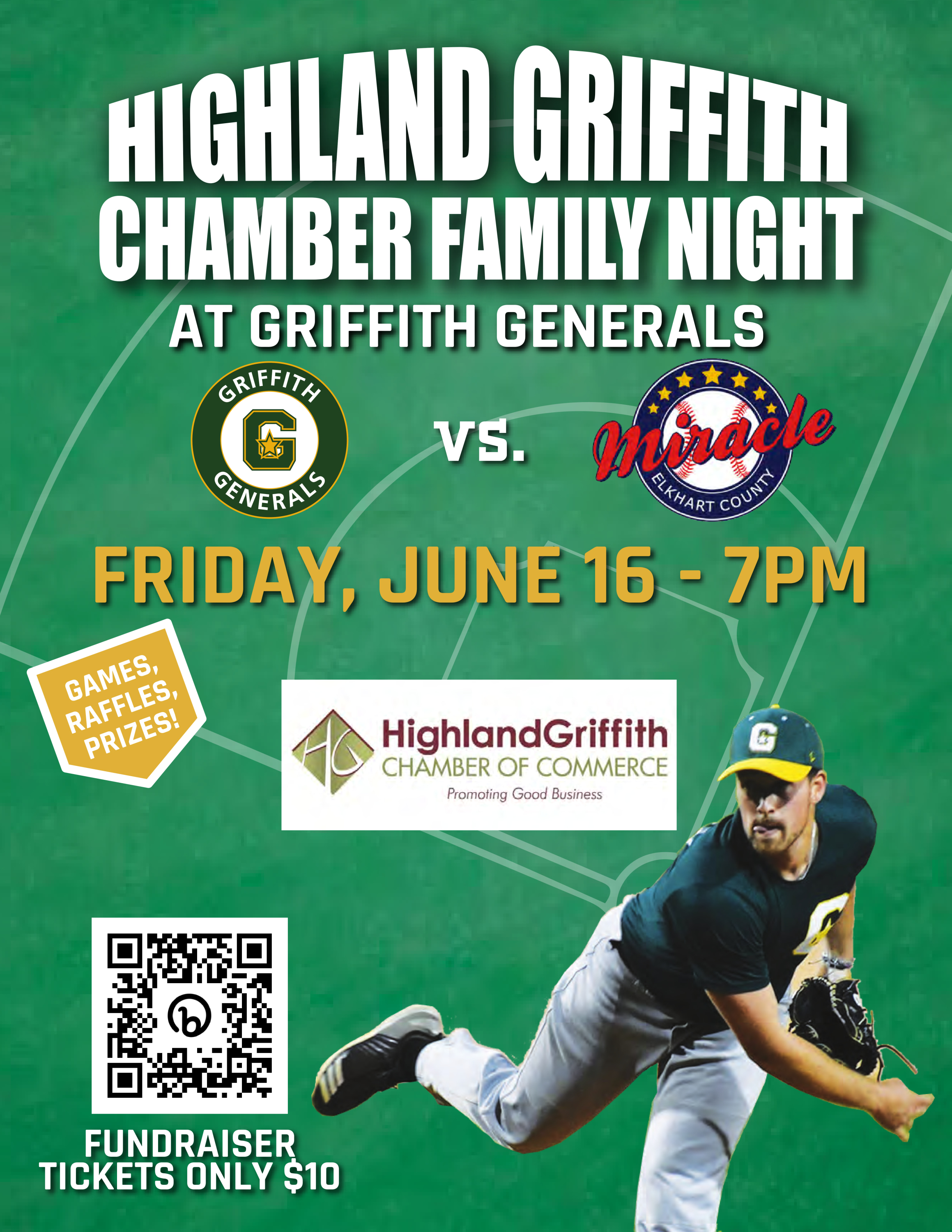 Chamber Family Night at the Griffith Generals HighlandGriffith