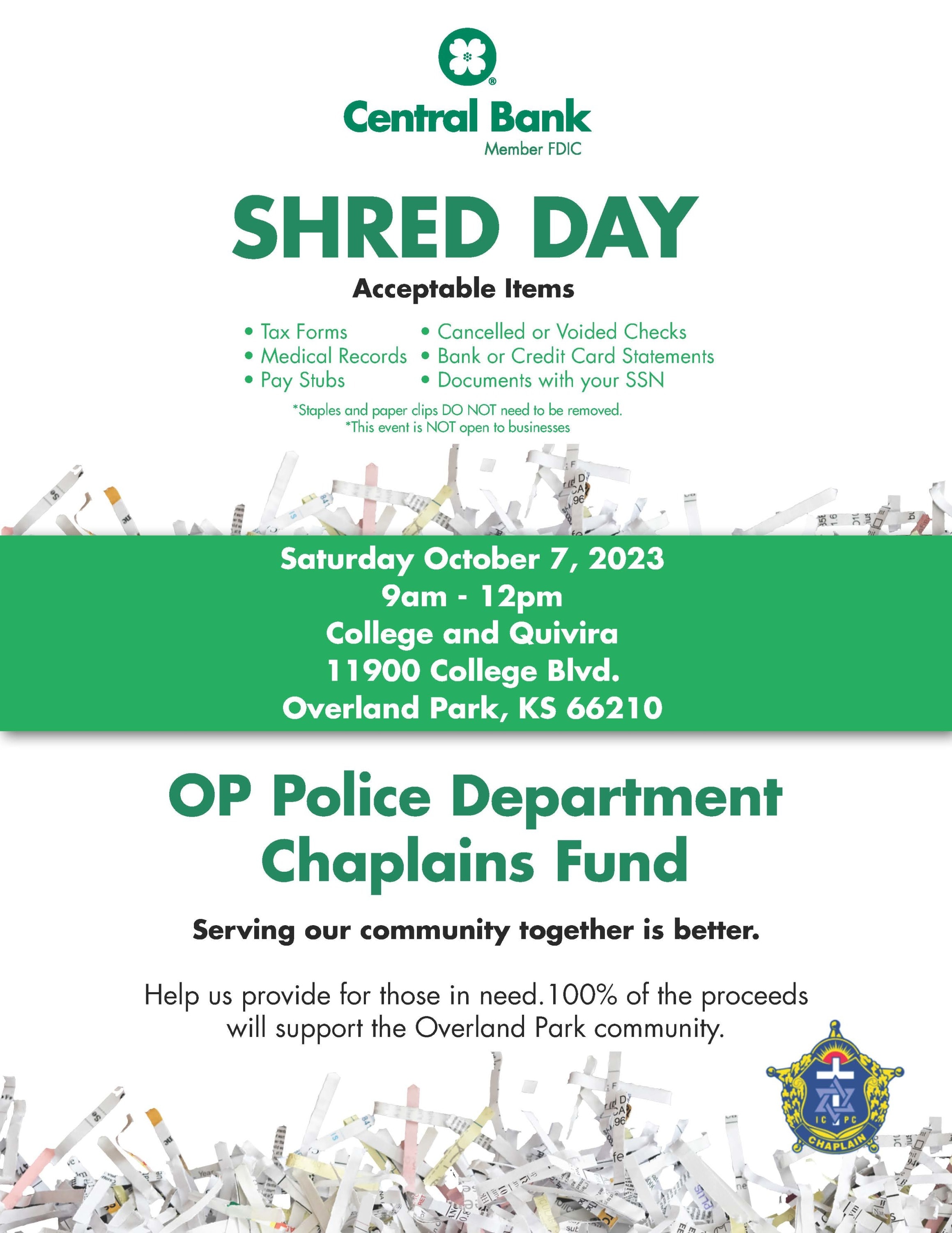 shred day at central bank