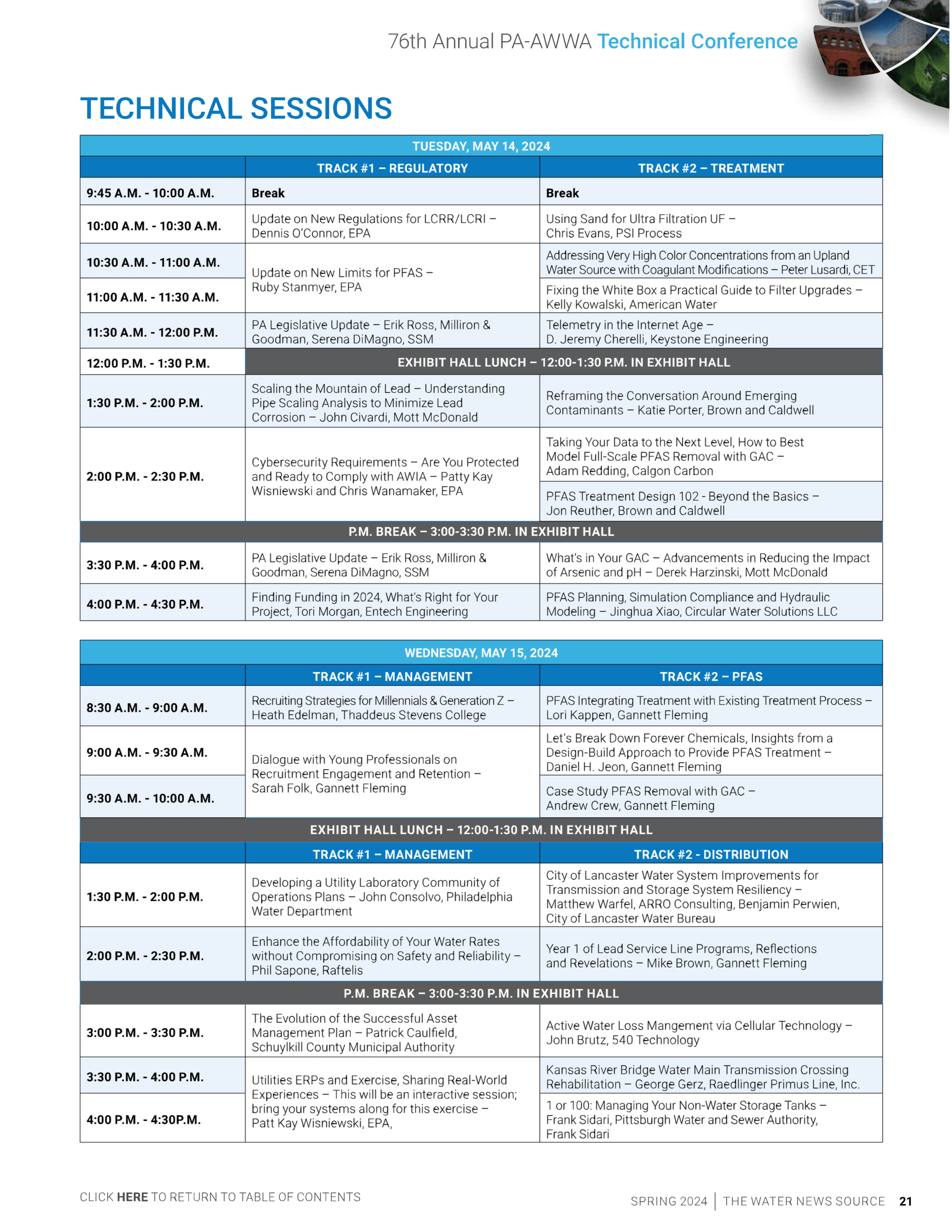 76th Annual 2025 PAAWWA Conference and Expo One or more errors