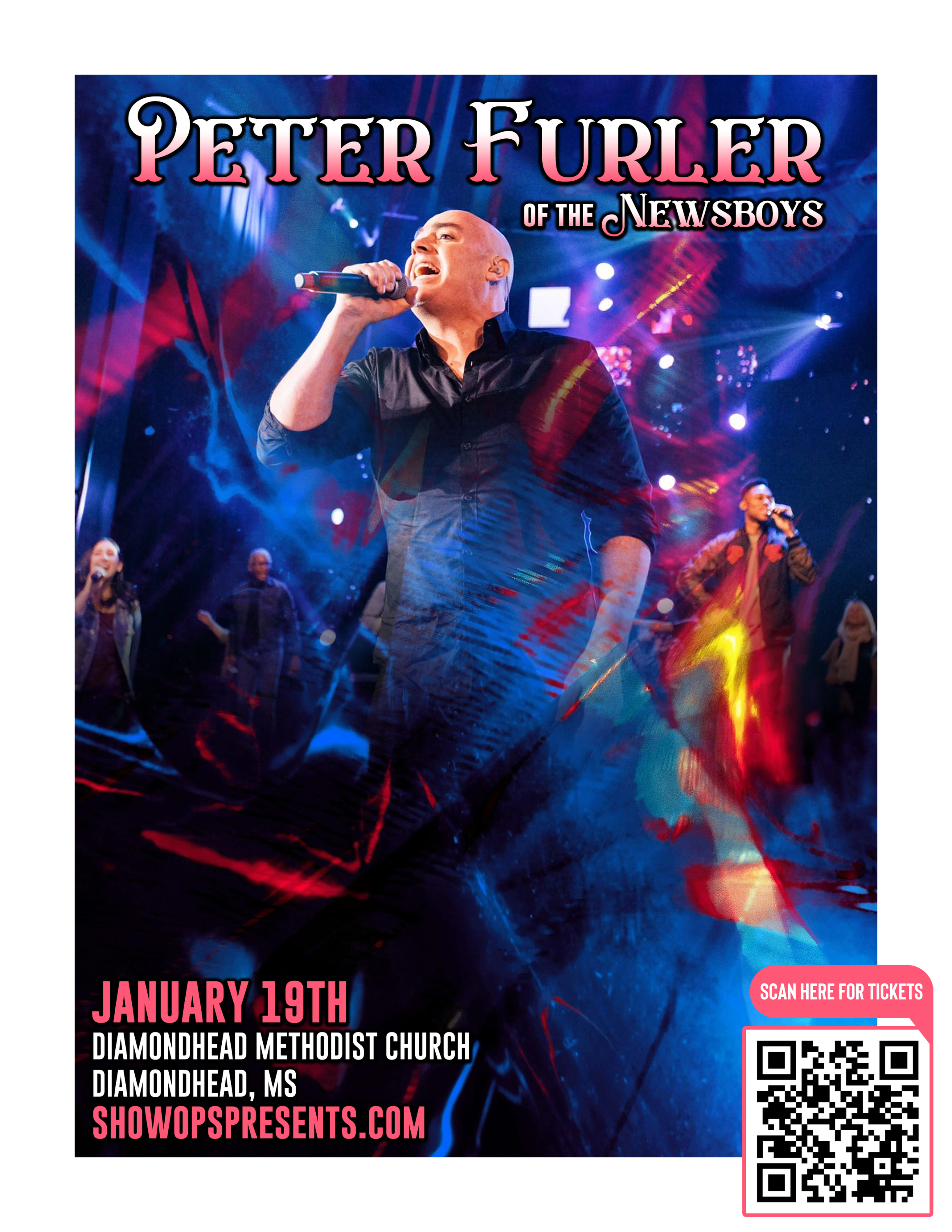 Peter Furler of the Newsboys