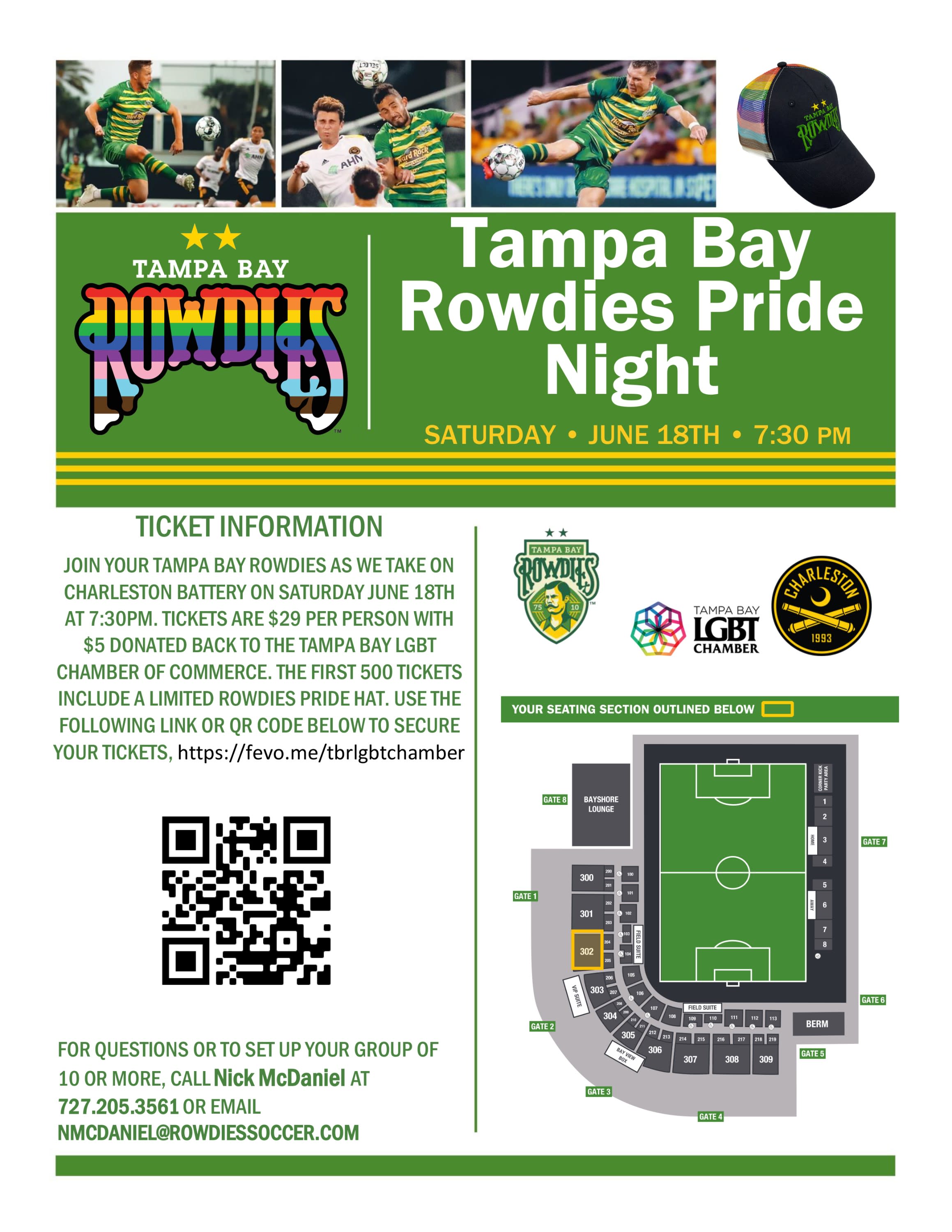 Tampa Bay Rowdies, Rowdies Pride Night