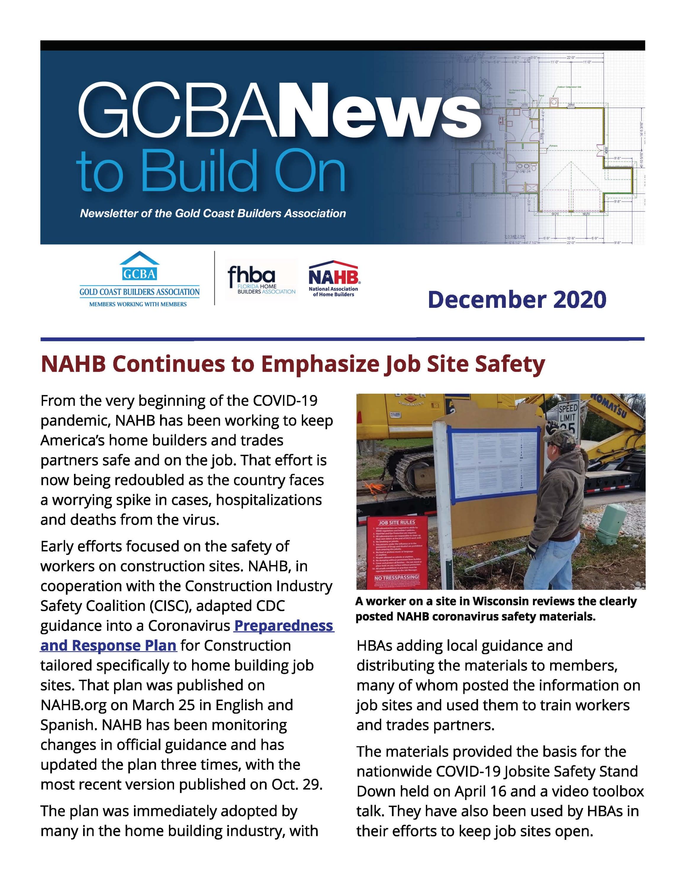 Dec 2020 Newsletter
