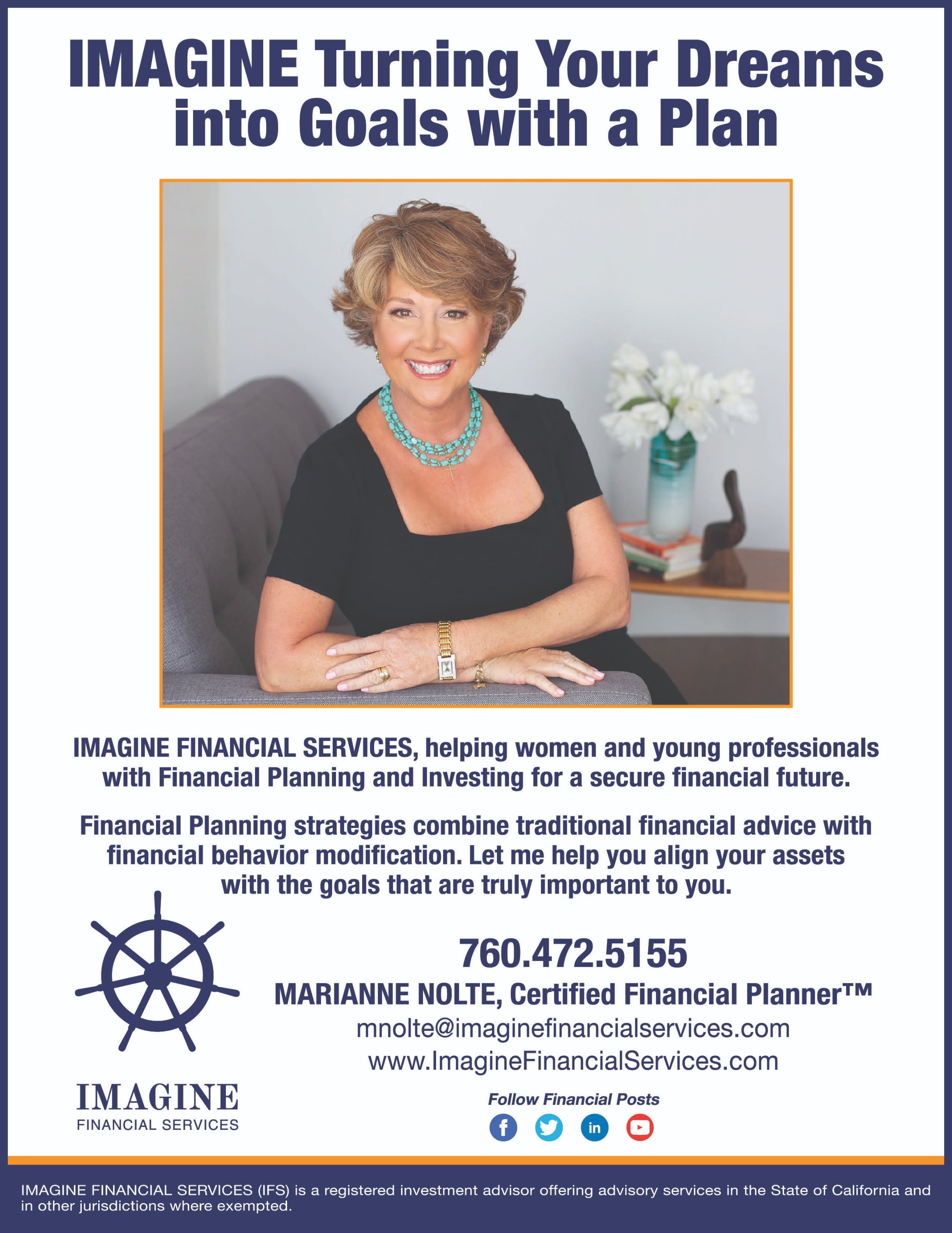 Imagine turning your dreams into goals with a plan
