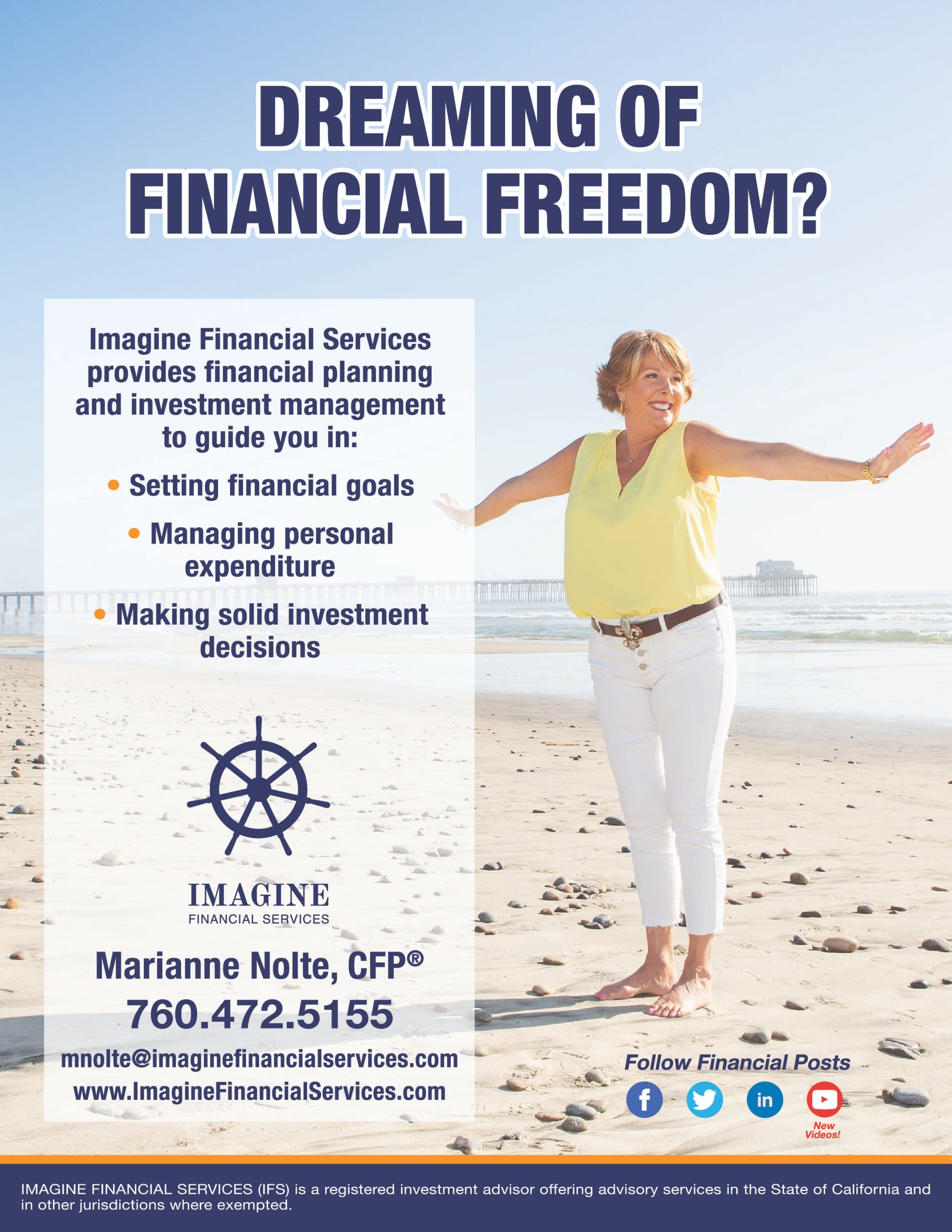 Imagine financial freedom
