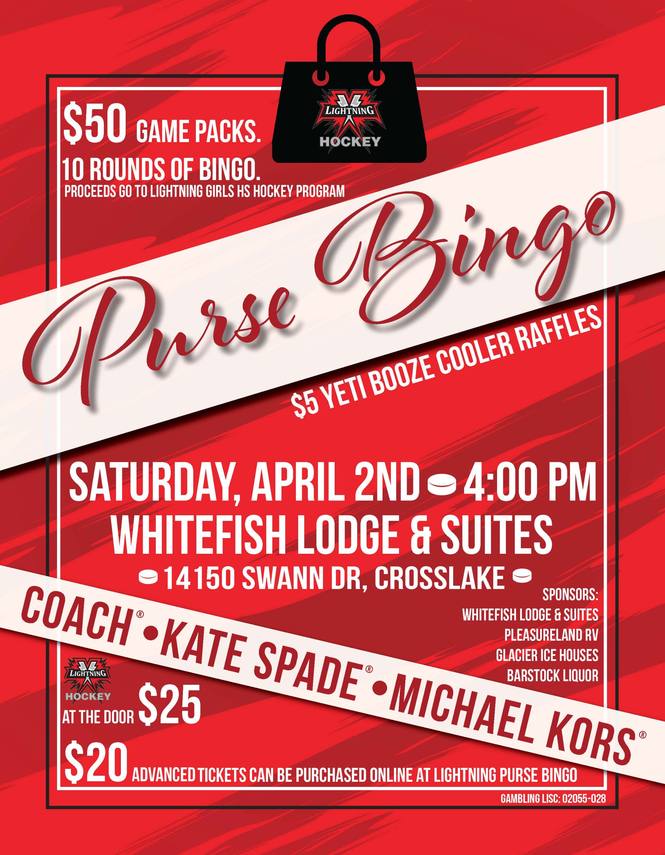 Purse and Cash Bingo, Wilkes-Barre