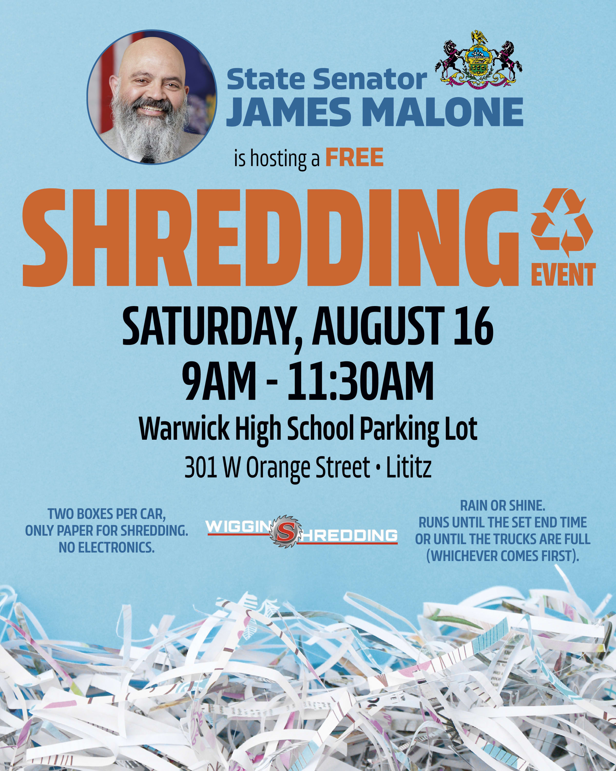 Shred Event Graphic