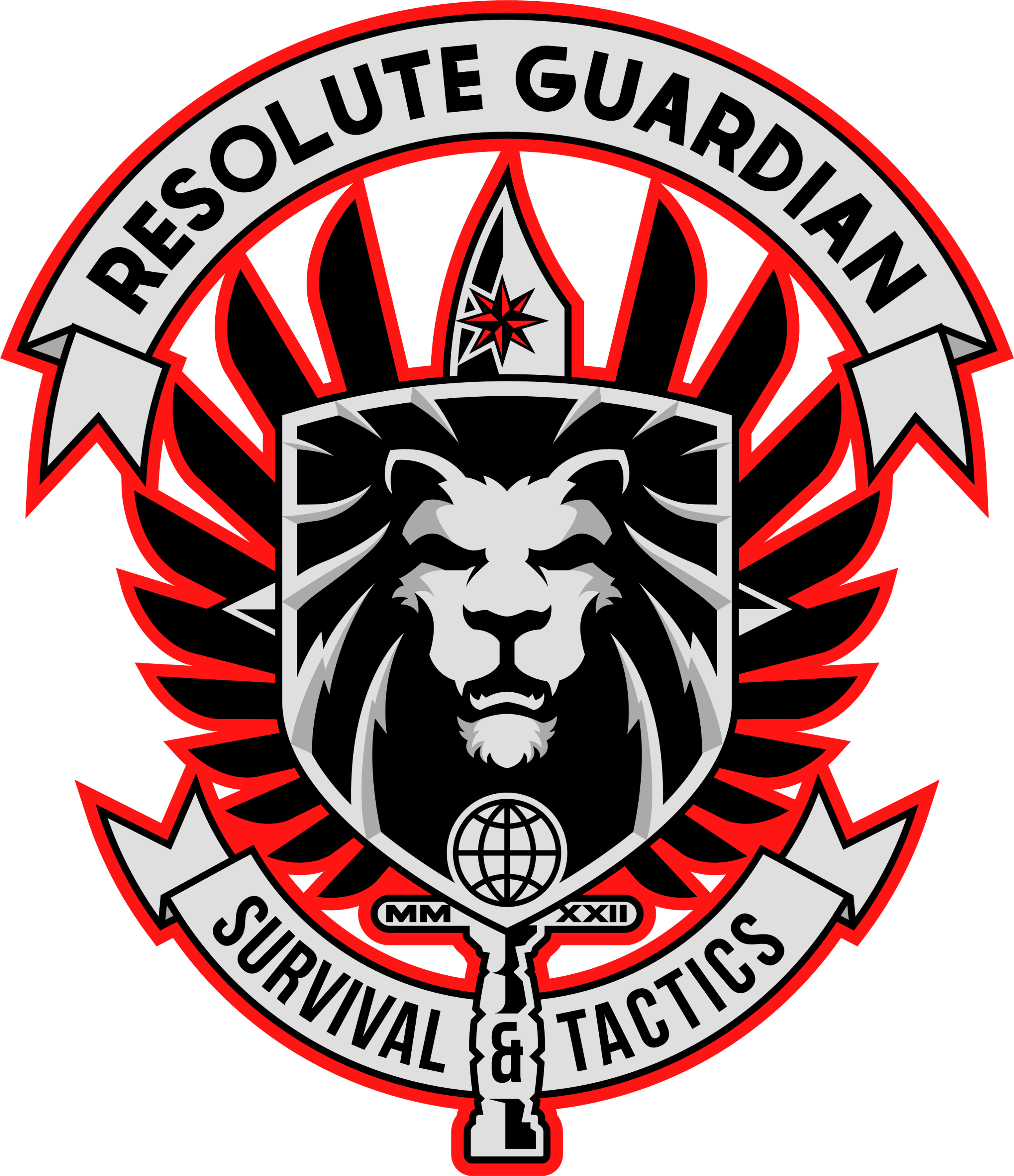 Resolute Guardian Survival and Tactics Logo