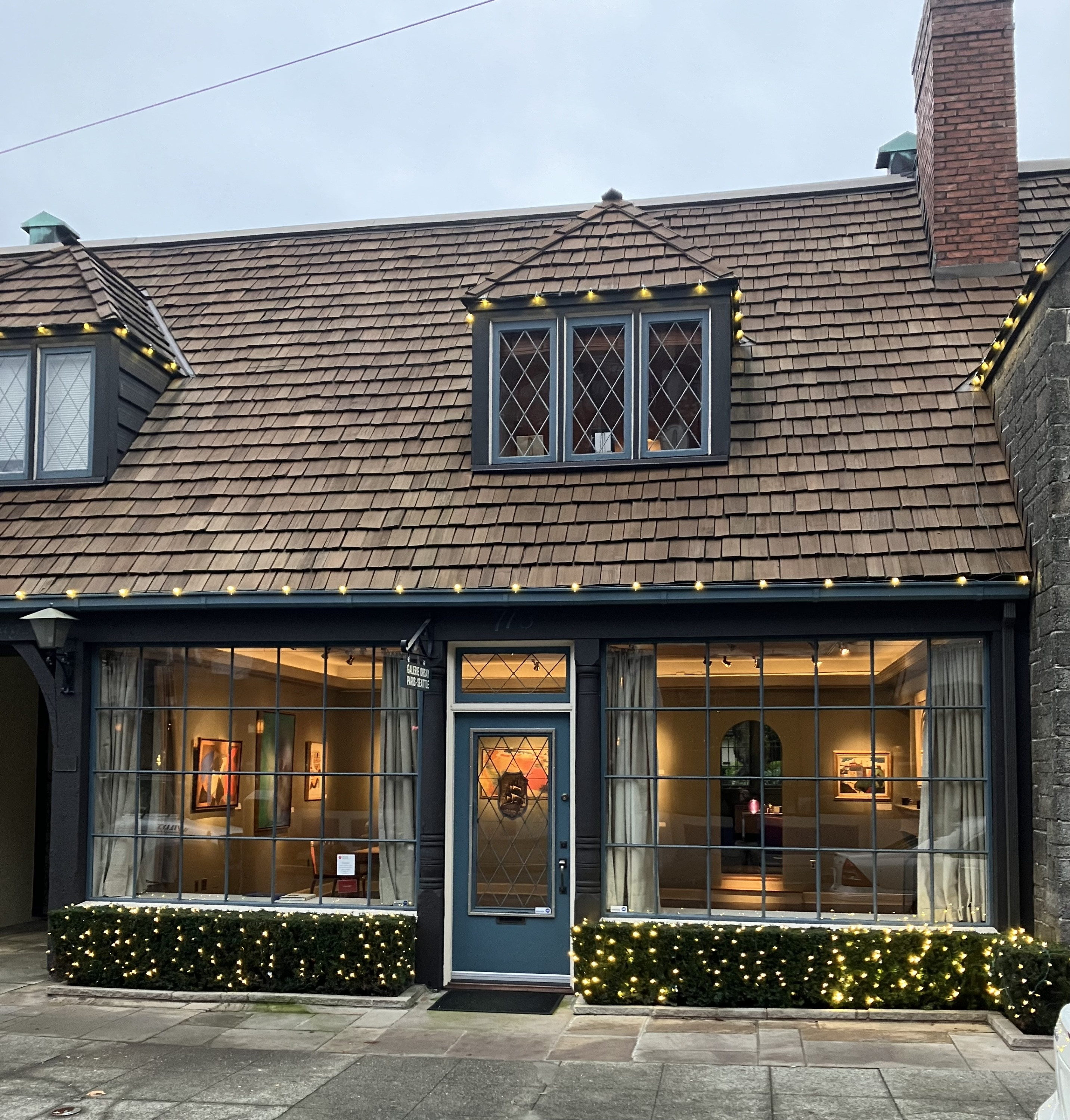 The Galerie Orsay Paris-Seattle in the Loveless Building, North Capitol Hill, Seattle