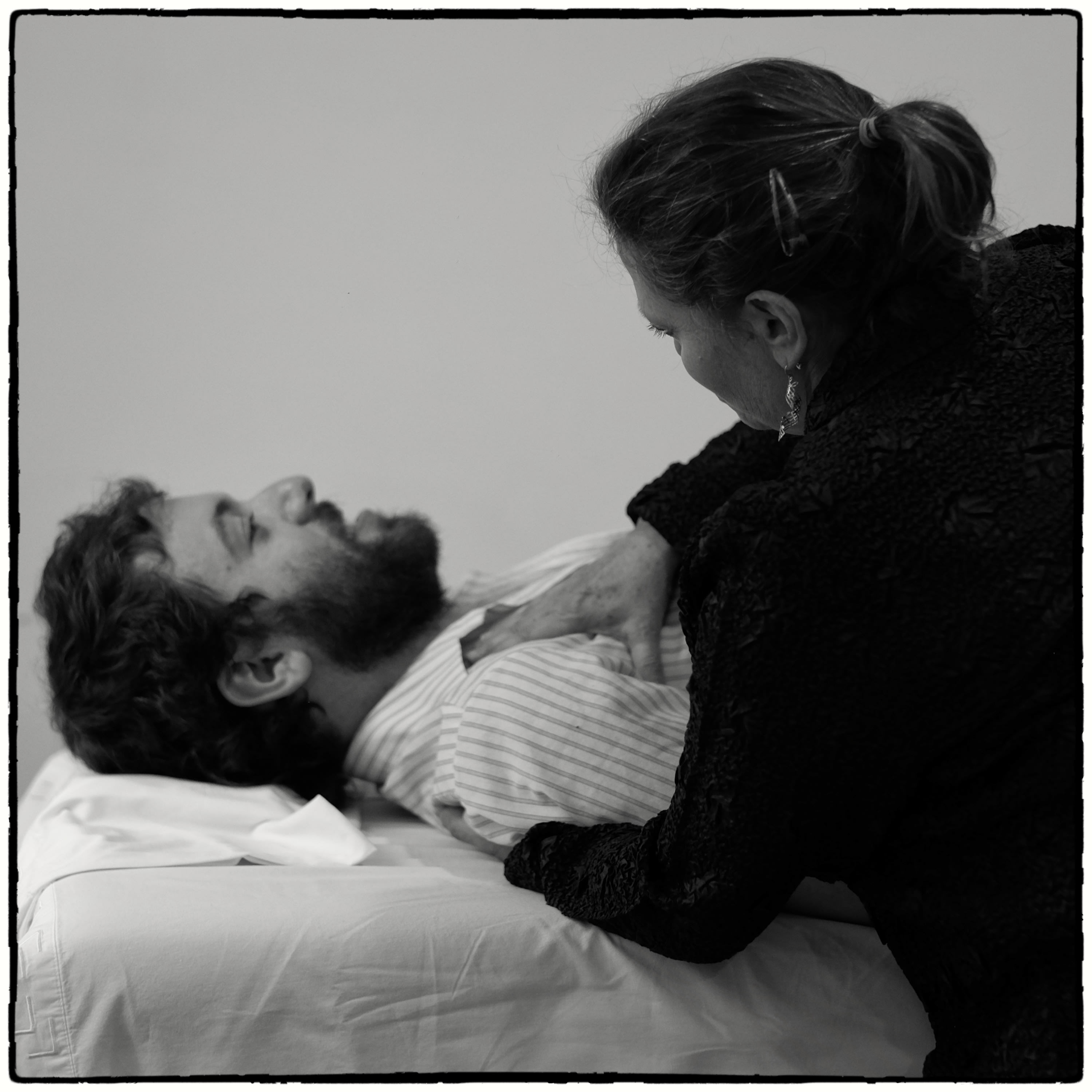 Encouraging student's arm to relase from shoulder