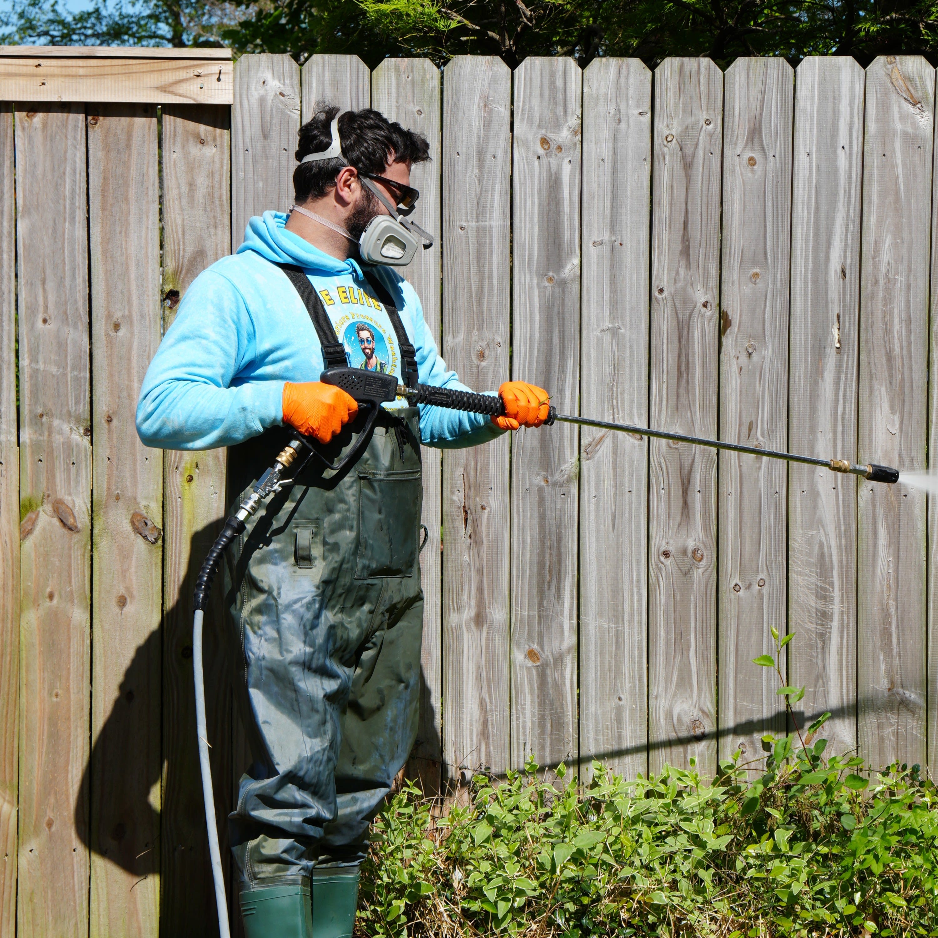 Professional Fence cleaning and restoration