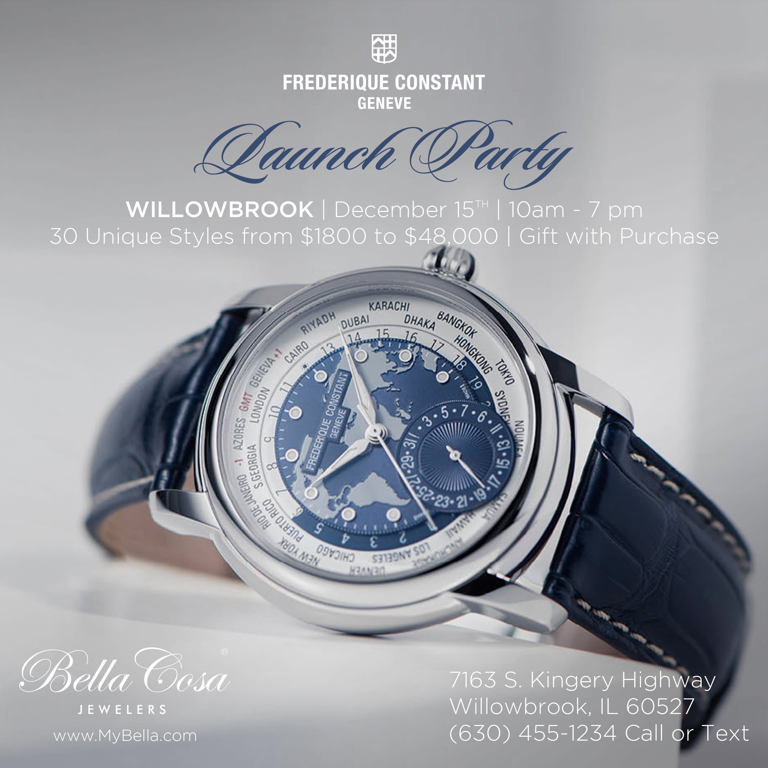 Frederique Constant Launch Party