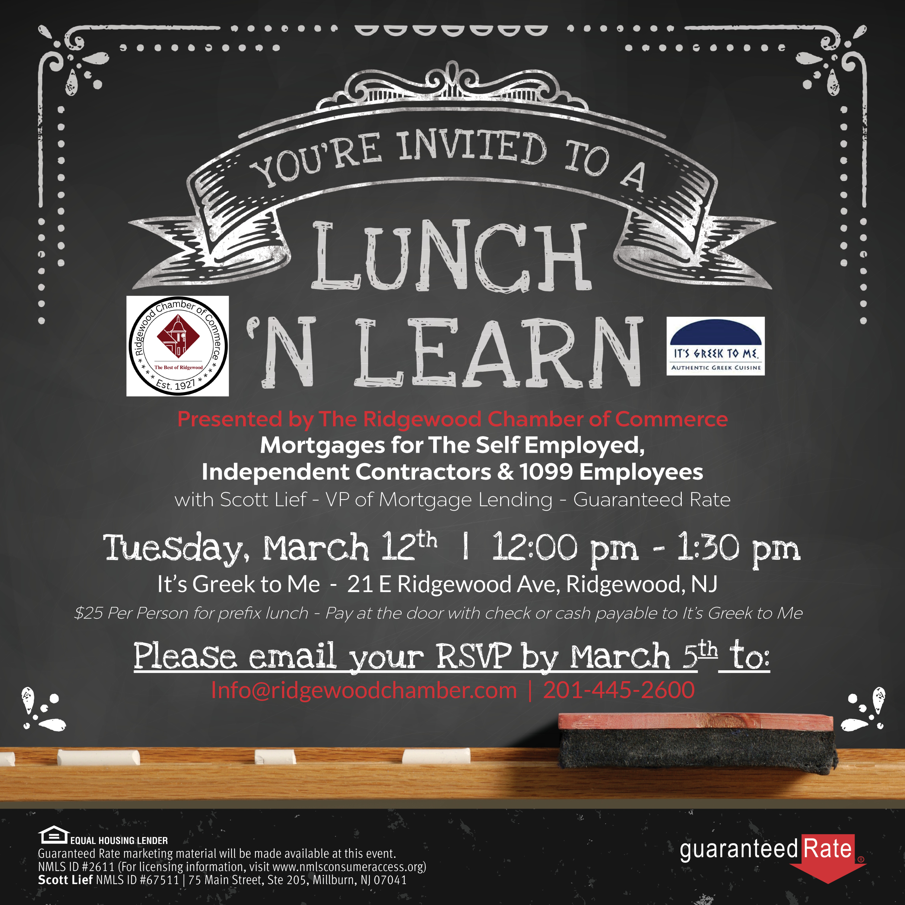 Lunch & Learn - Scott Lief
