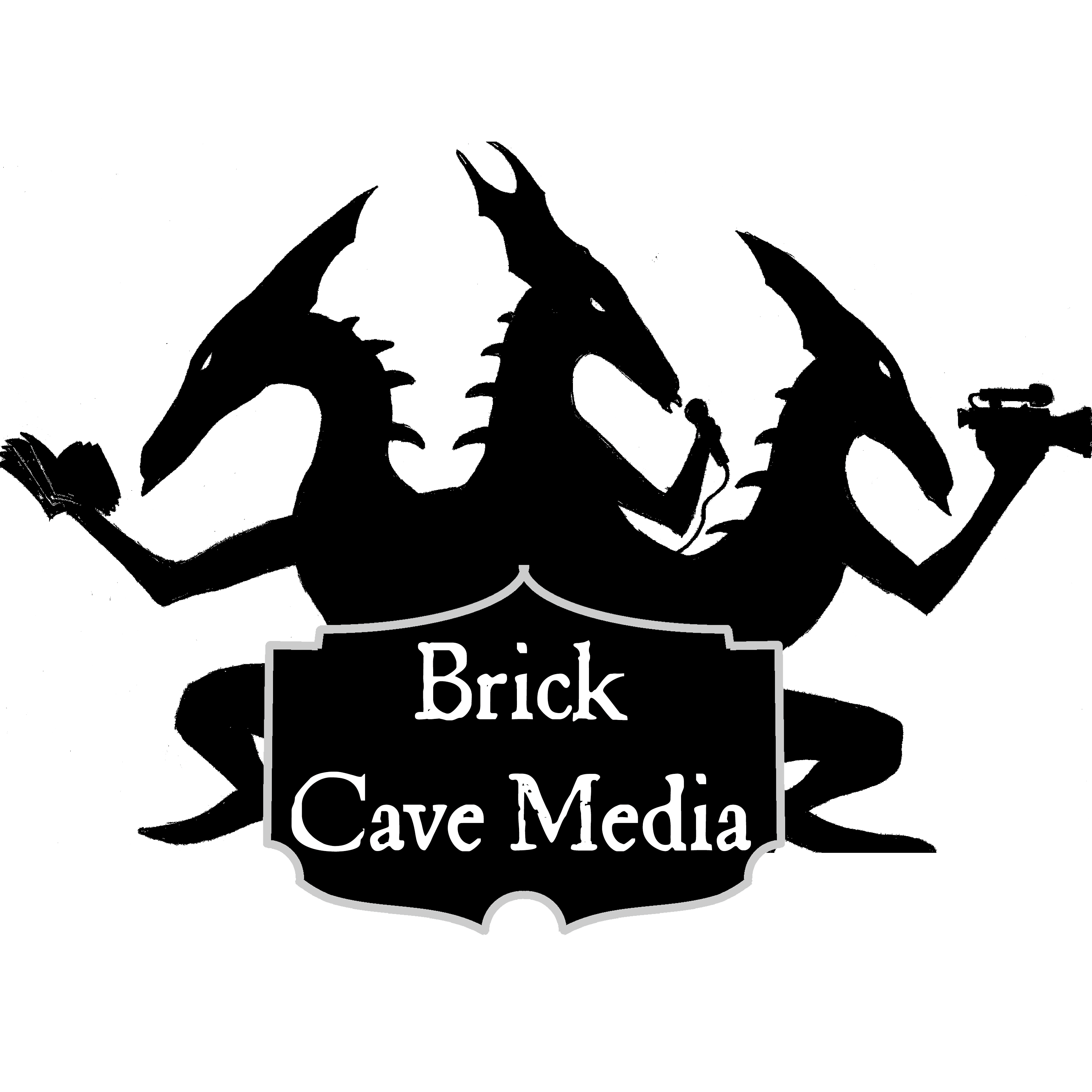 Brick Cave Media Three Dragons Logo