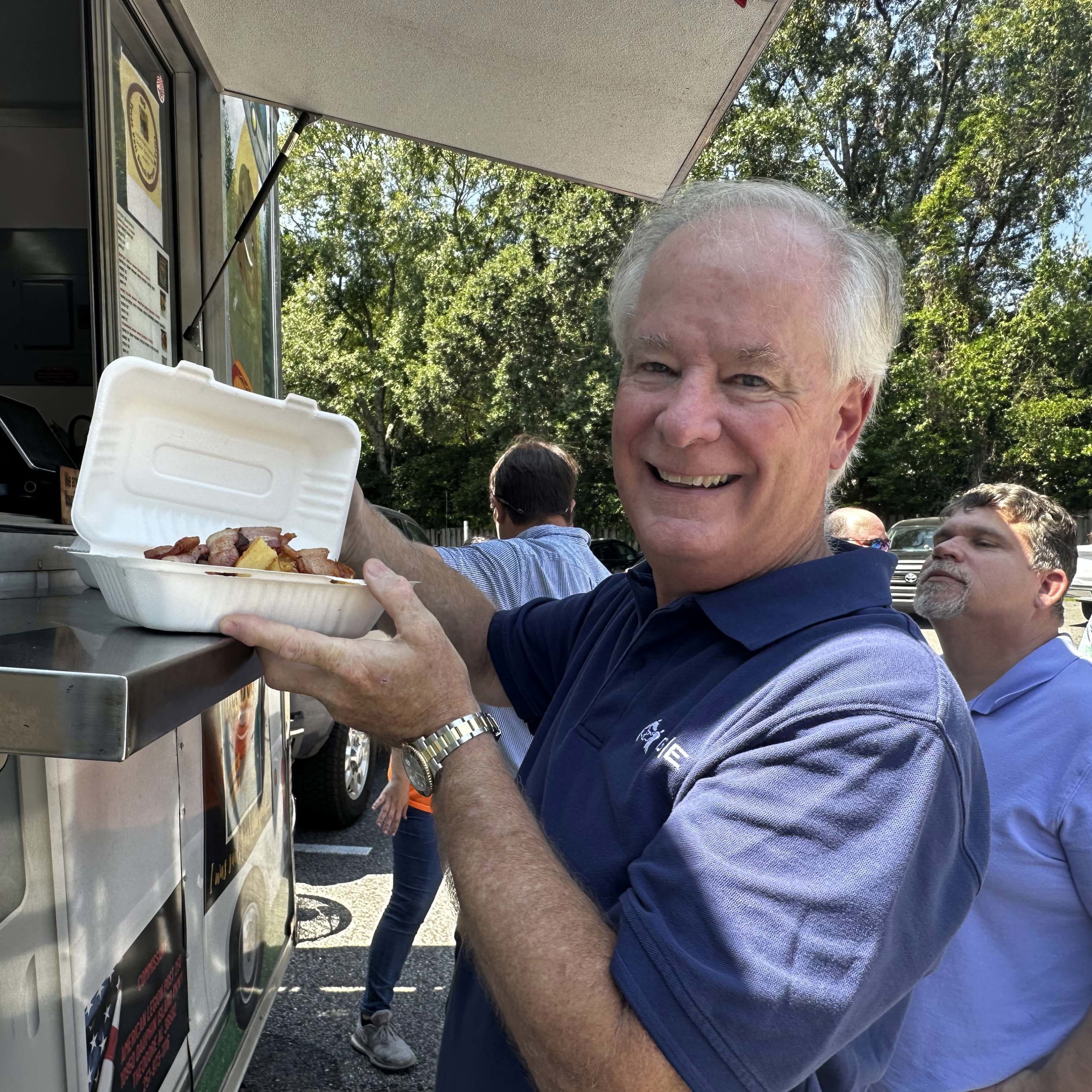 GSE provides lunch for its employees on the First Wednesday of each month.