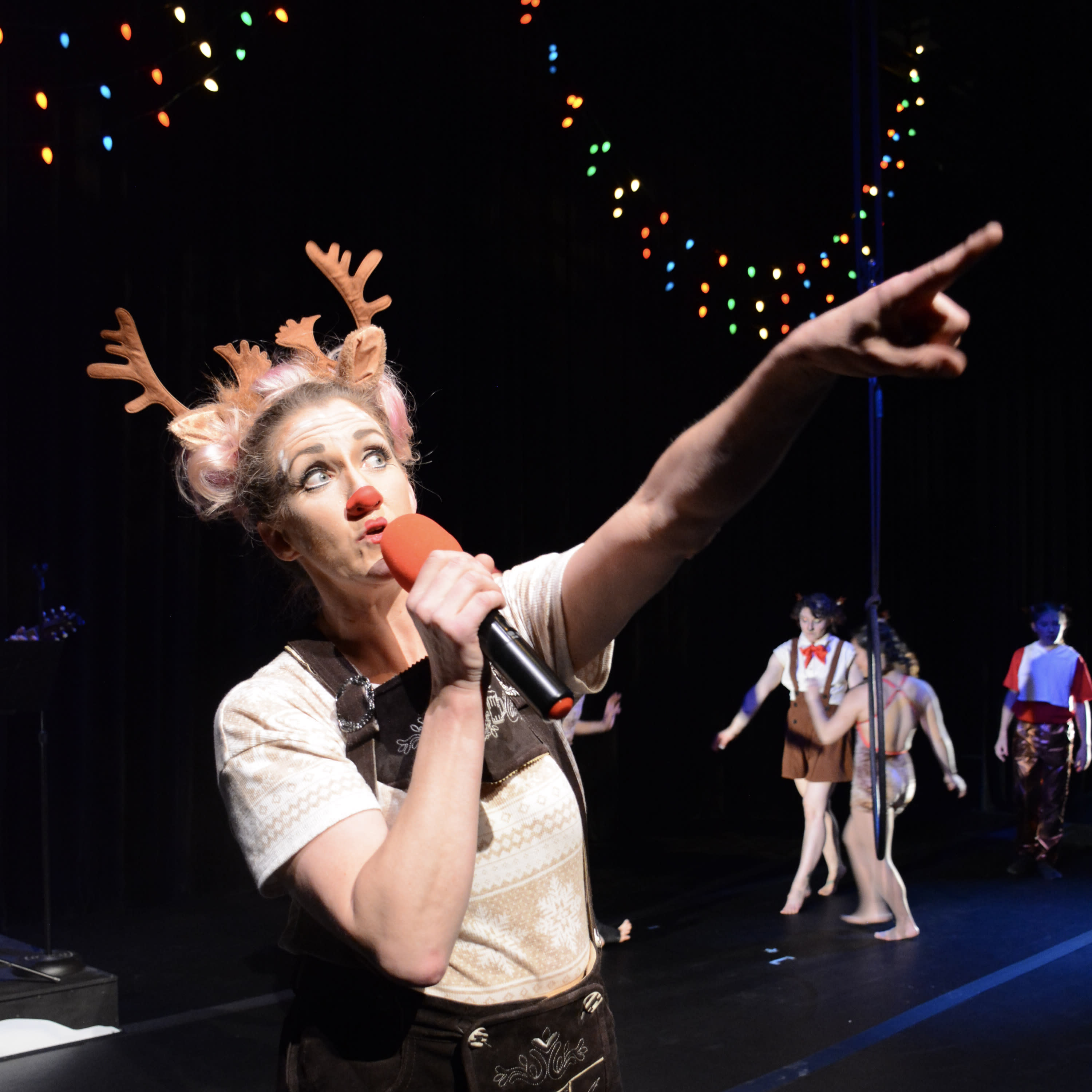 Rudy the Red-Nosed Reindeer.