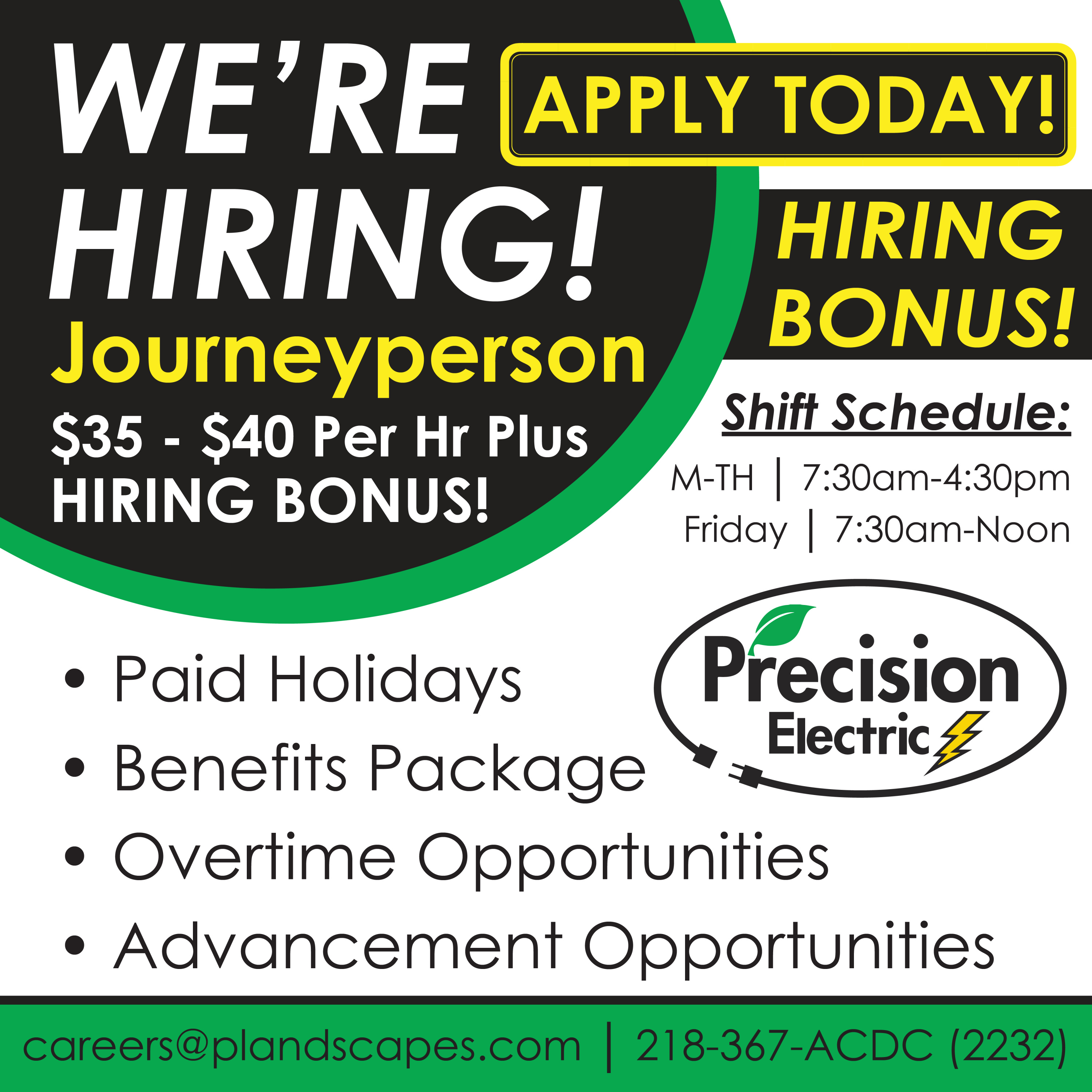 Electrical Career Opportunities