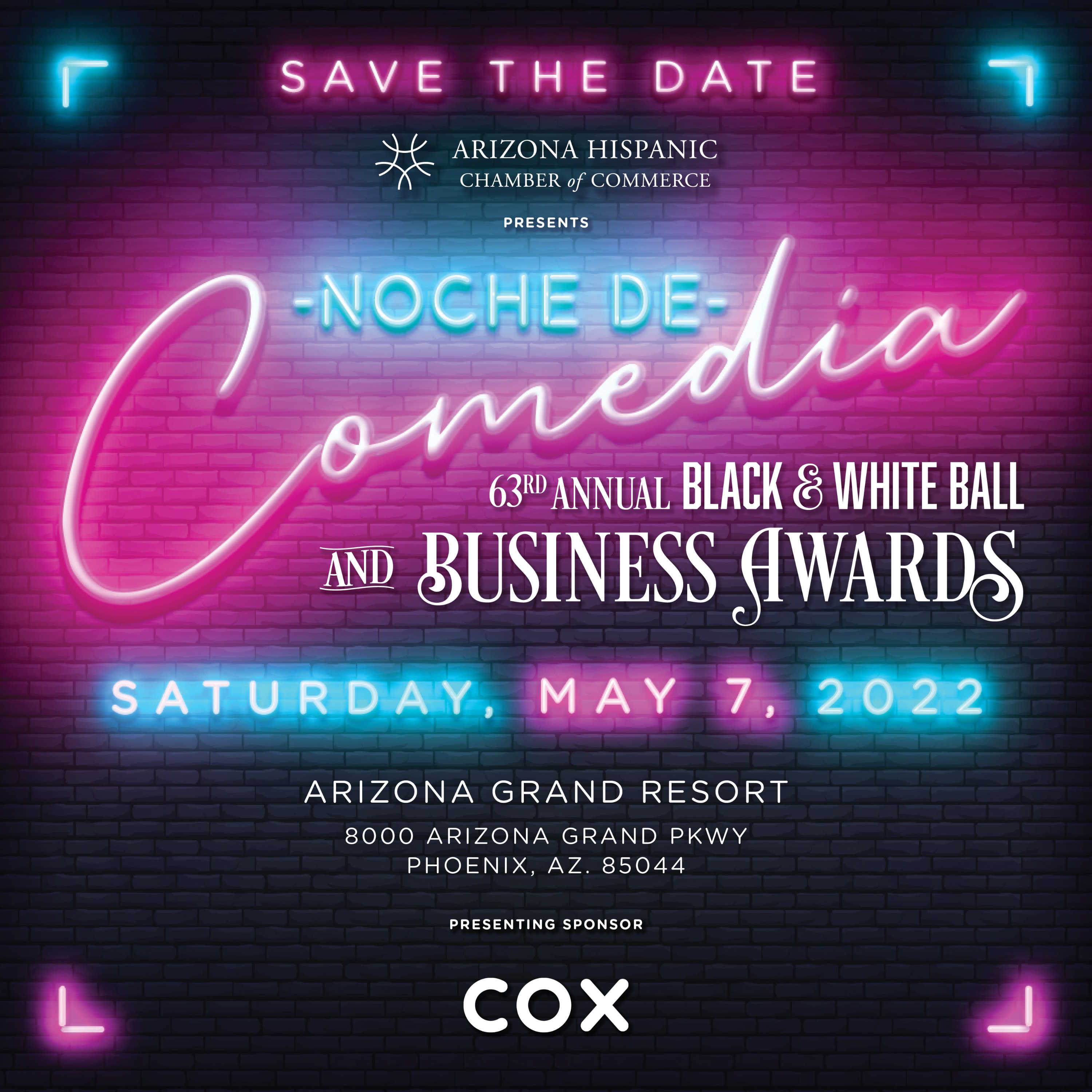 63rd Annual Black & White Ball and Business Awards Arizona Hispanic