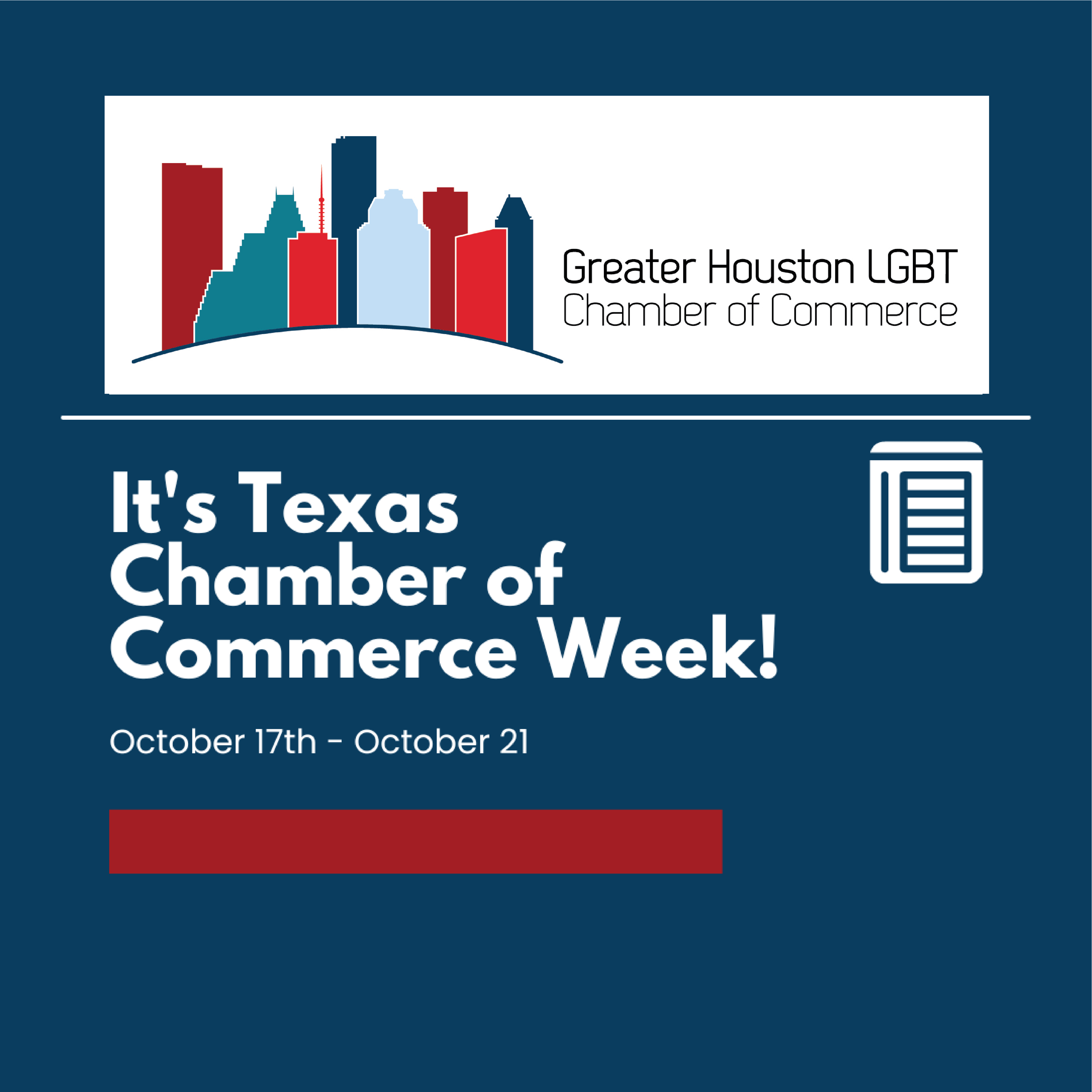 Texas Chamber of Commerce Week Greater Houston LGBTQ+ Chamber of Commerce