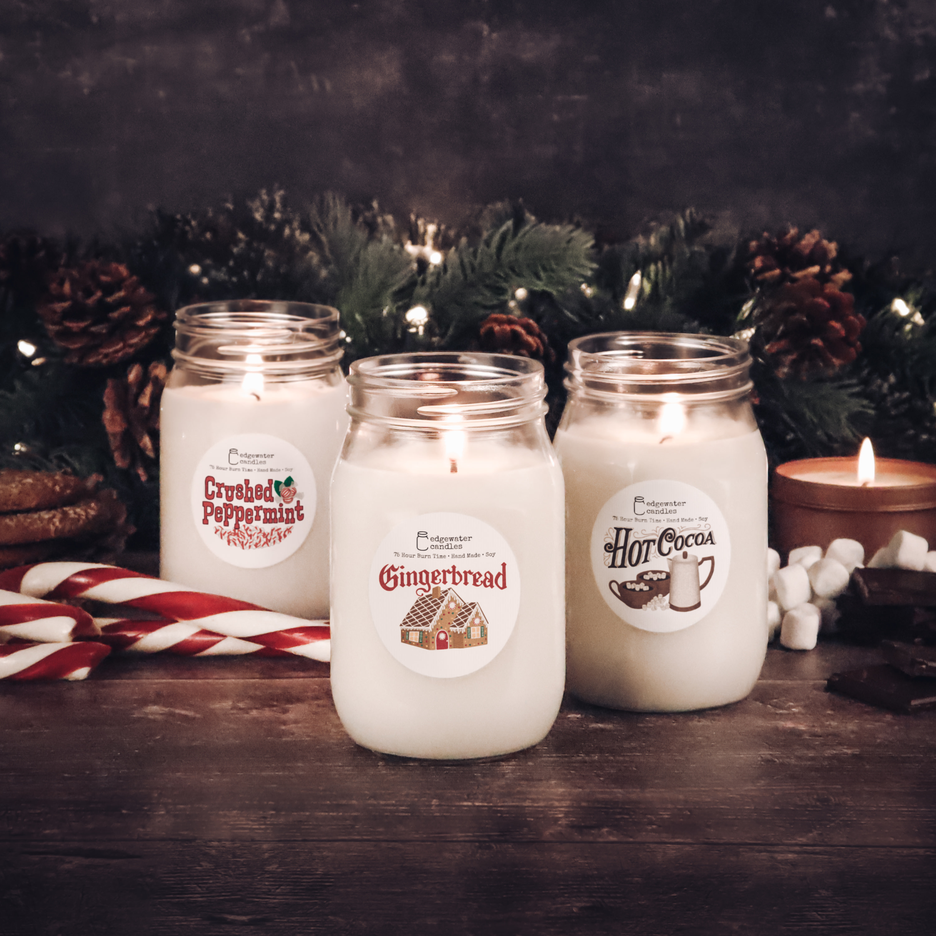 Holiday Collection by Edgewater Candles