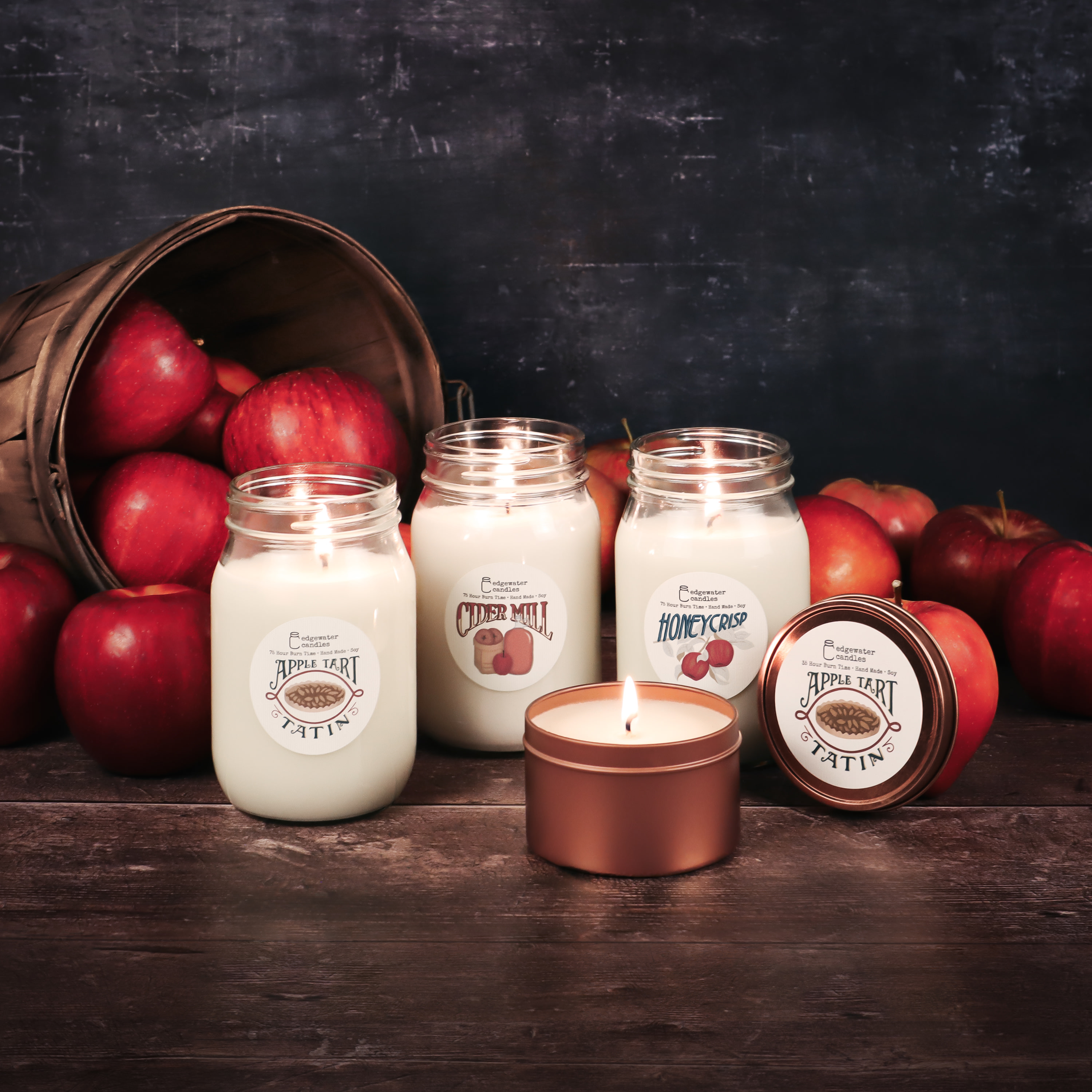 Apple Collection from Edgewater Candles