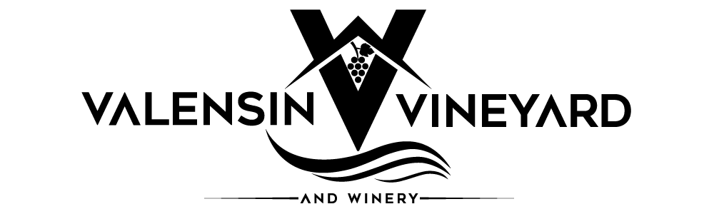 Valensin Vineyard and Winery logo - April 2021