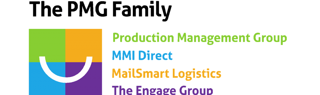 The PMG Family logo and list of companies