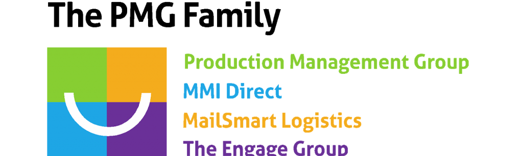 The PMG Family logo and list of companies