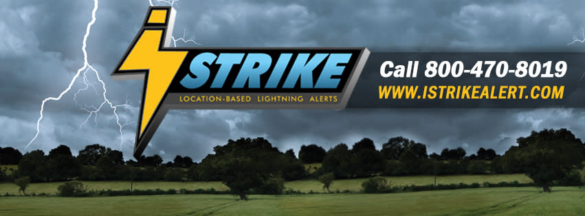 Istrike Anything but weather logo