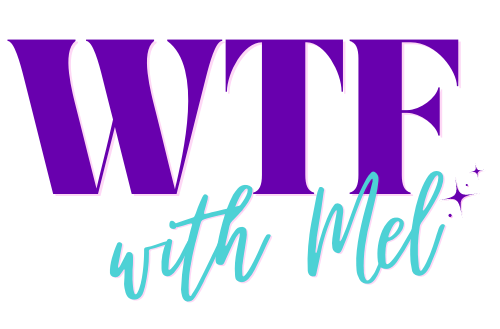 WTF with Mel Logo