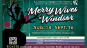 The Merry Wives of Windsor Aug 18 - Sept. 16