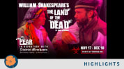 The Pear Theatre presents two shows in repertory - William Shakespeare's The Land of the Dead by John Heimbuch and District M