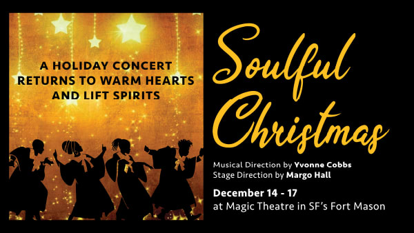 Soulful Christmas Header, Dancing Figures, Show Info