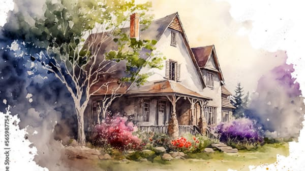 An English country house know as "The Hollow"