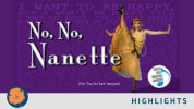 No No Nanette purple poster