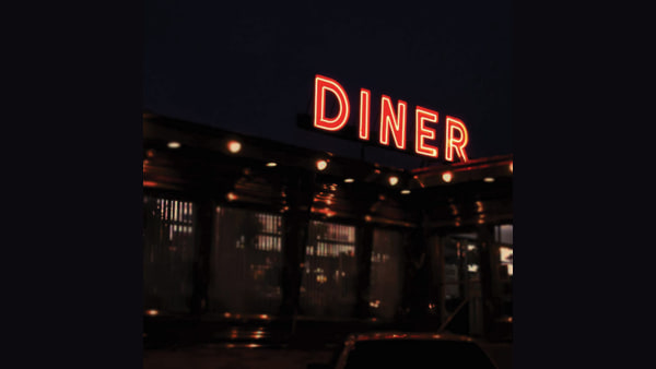 Neon Diner Sign