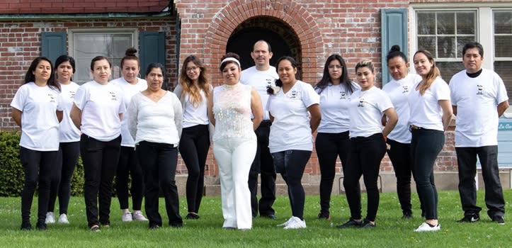 Some of The Organic Cleaning Machine, Inc crew.